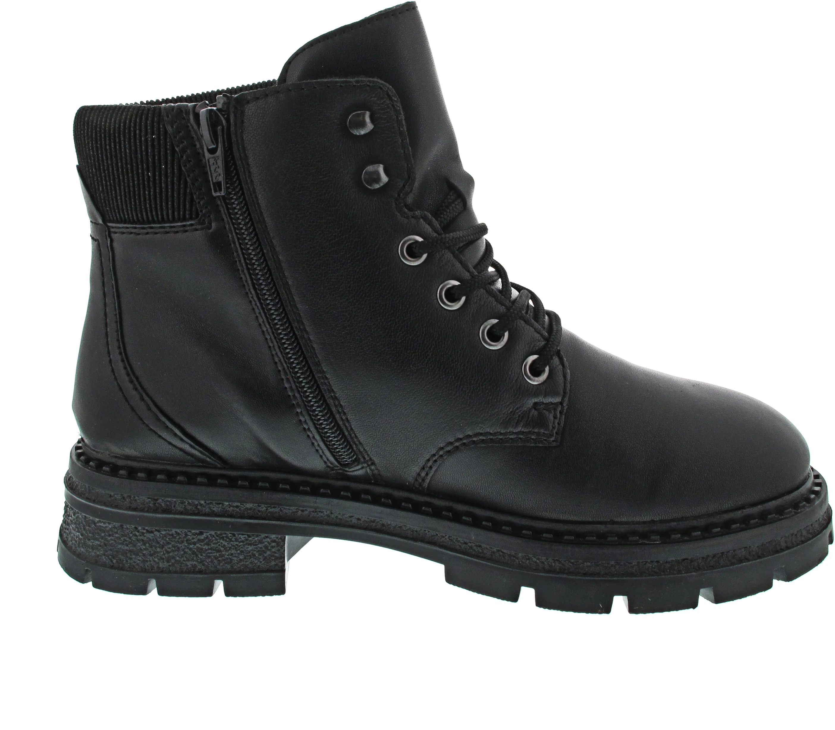 Rieker Schnürstiefelette Schwarz - Image 8