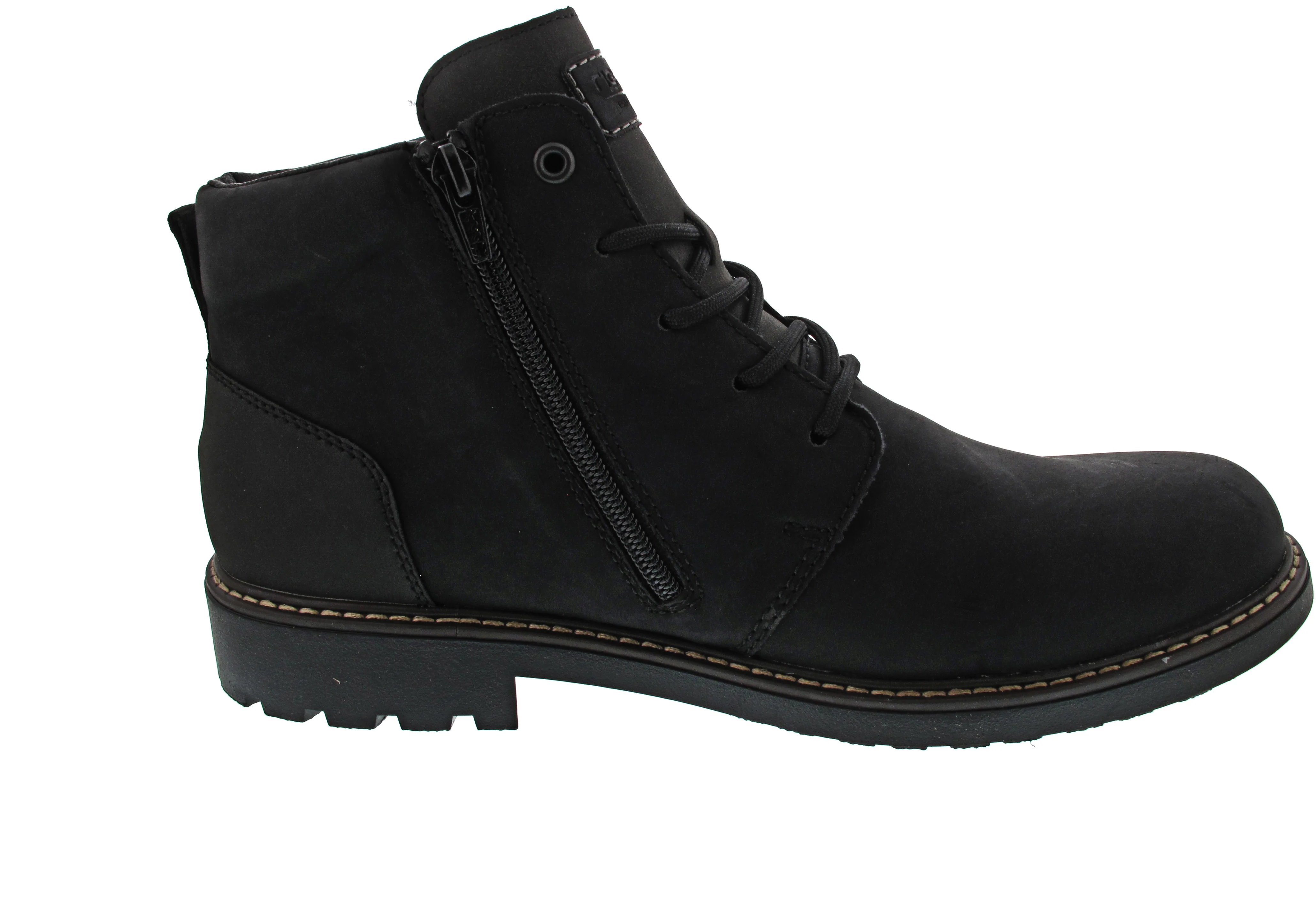 Rieker Schnürstiefelette Schwarz - Image 6