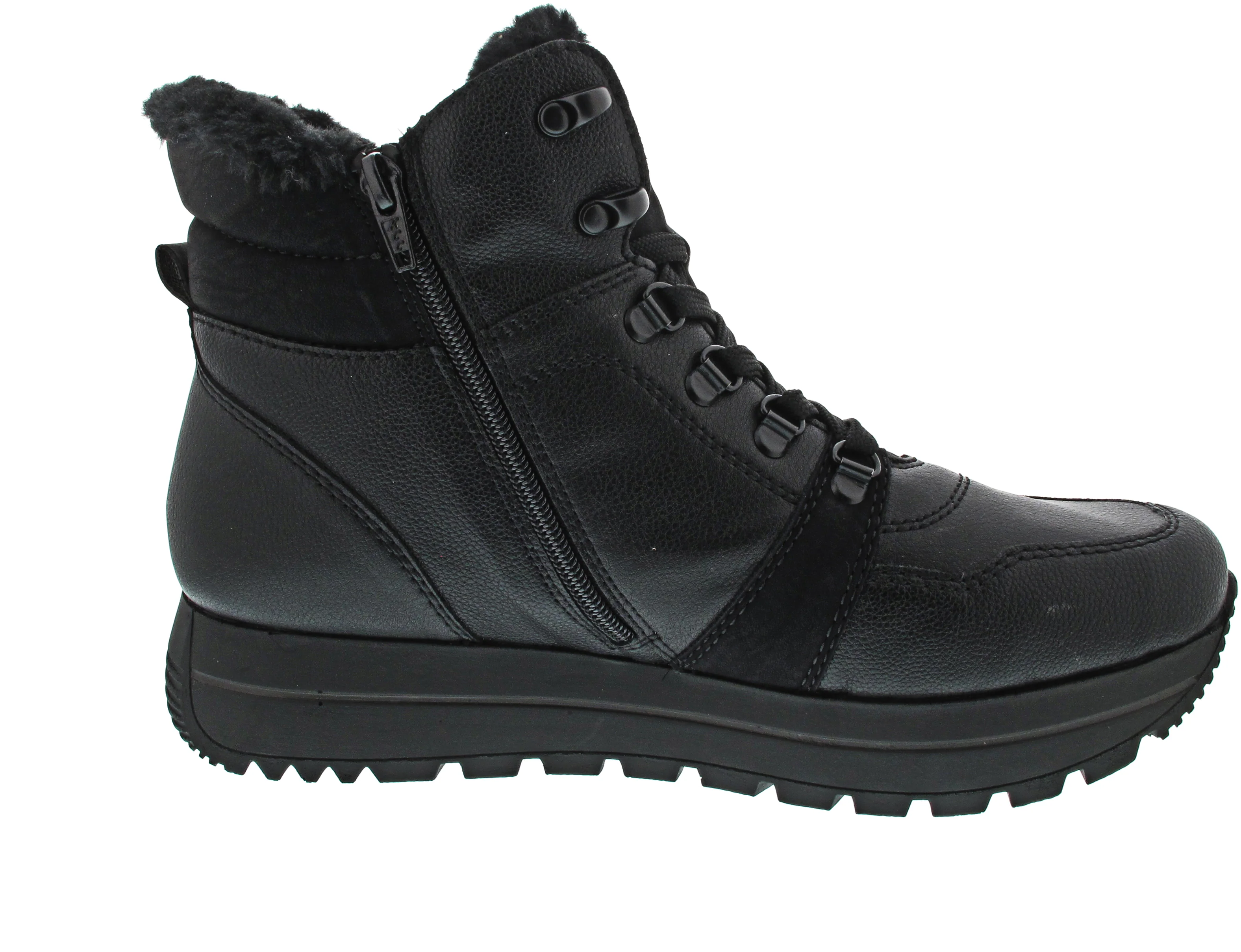 Rieker Schnürstiefelette Schwarz - Image 9