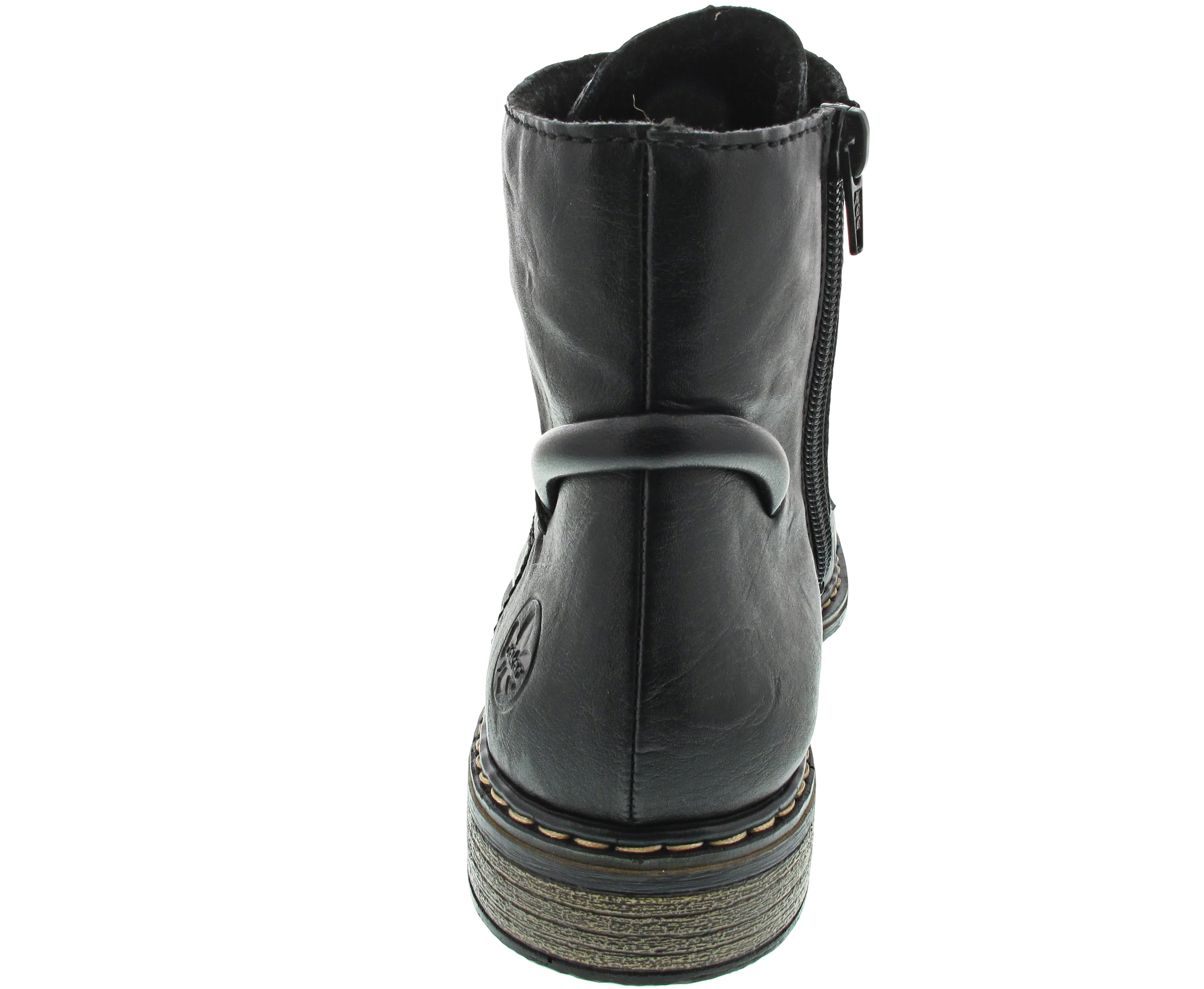 Rieker Schnürstiefelette Schwarz - Image 2