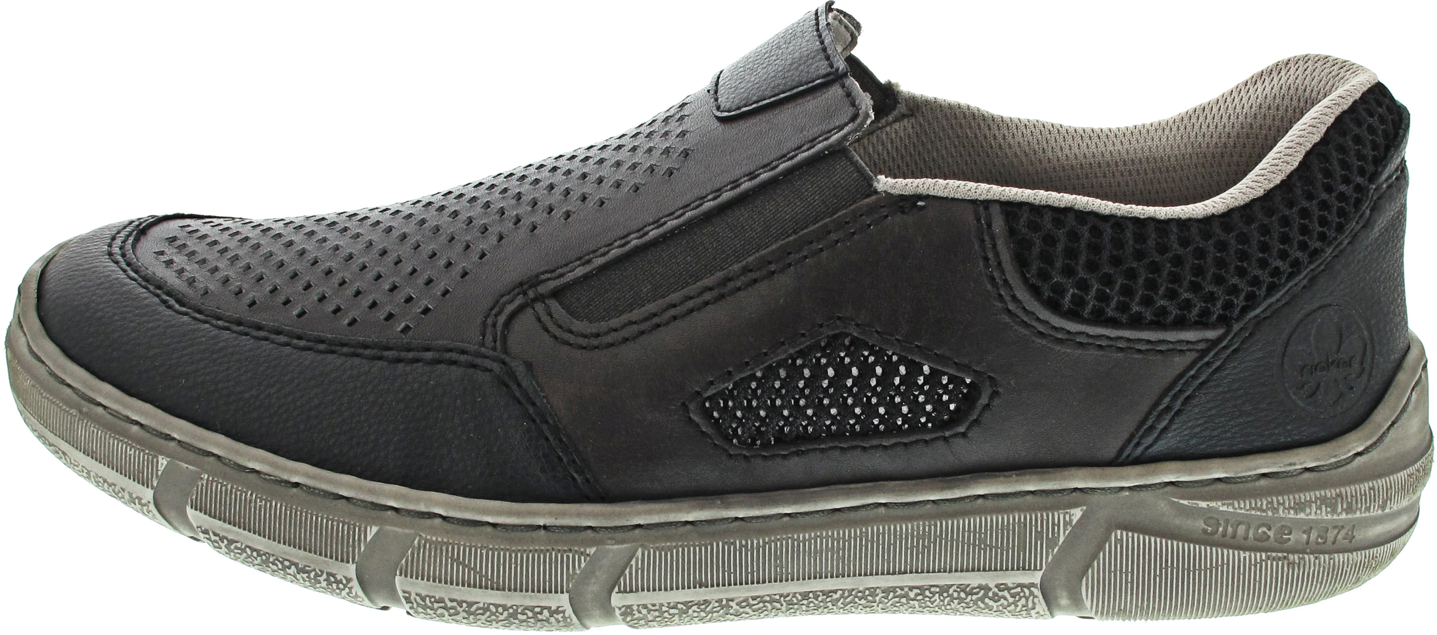 Rieker Slipper Schwarz - Image 3