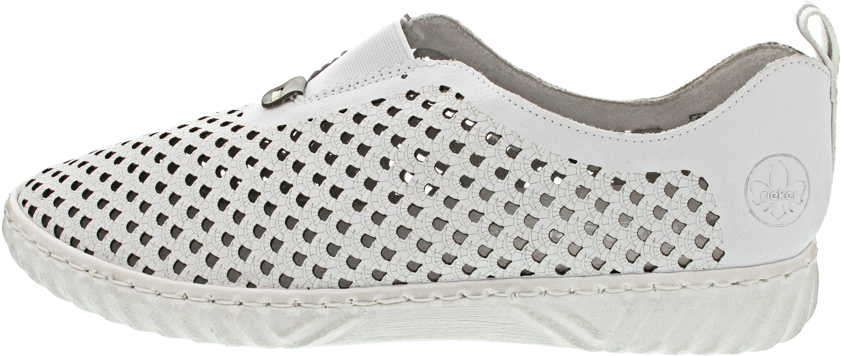 Rieker Slipper Weiß - Image 2