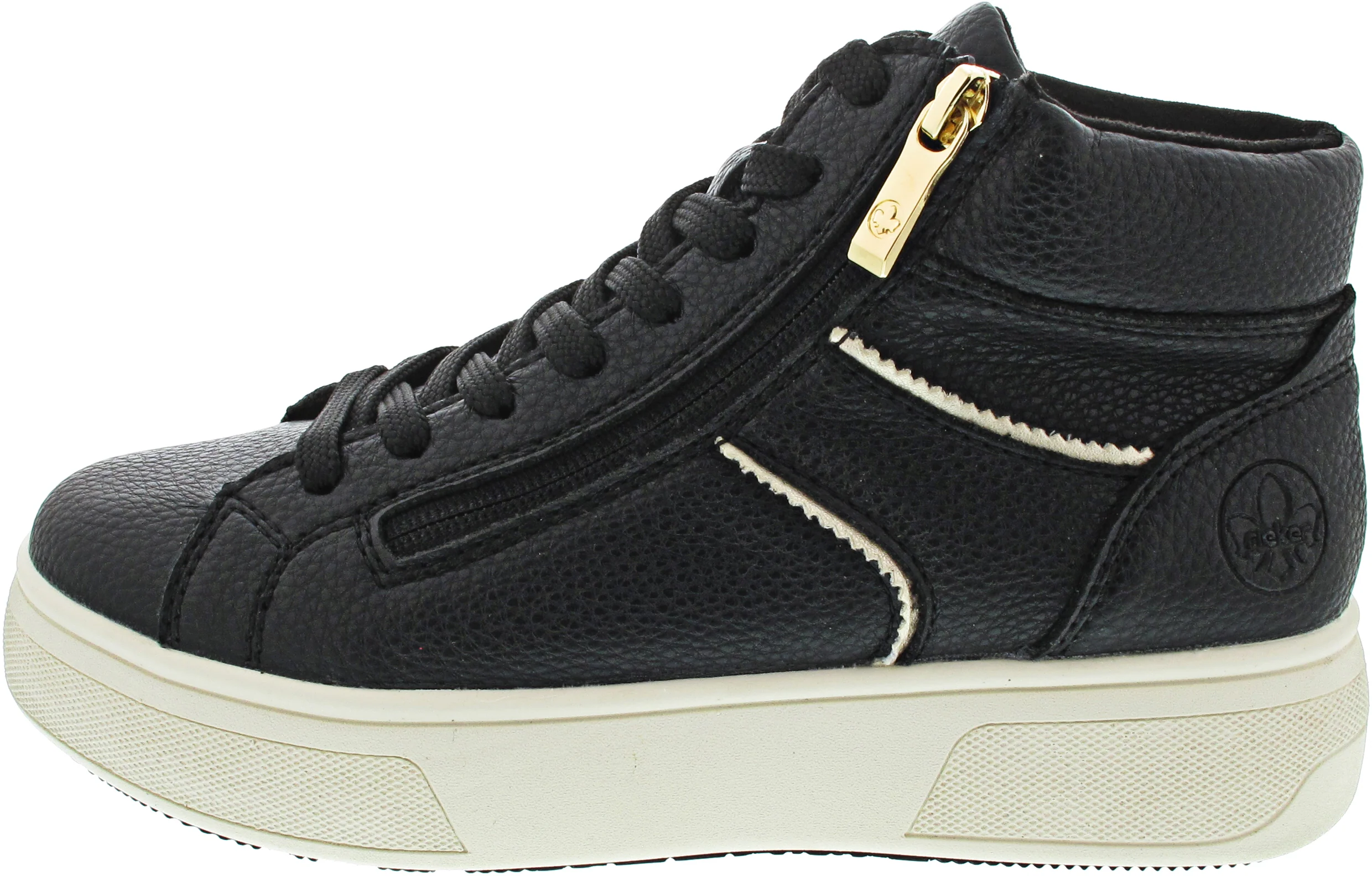 Rieker Sneaker high Schwarz - Image 4