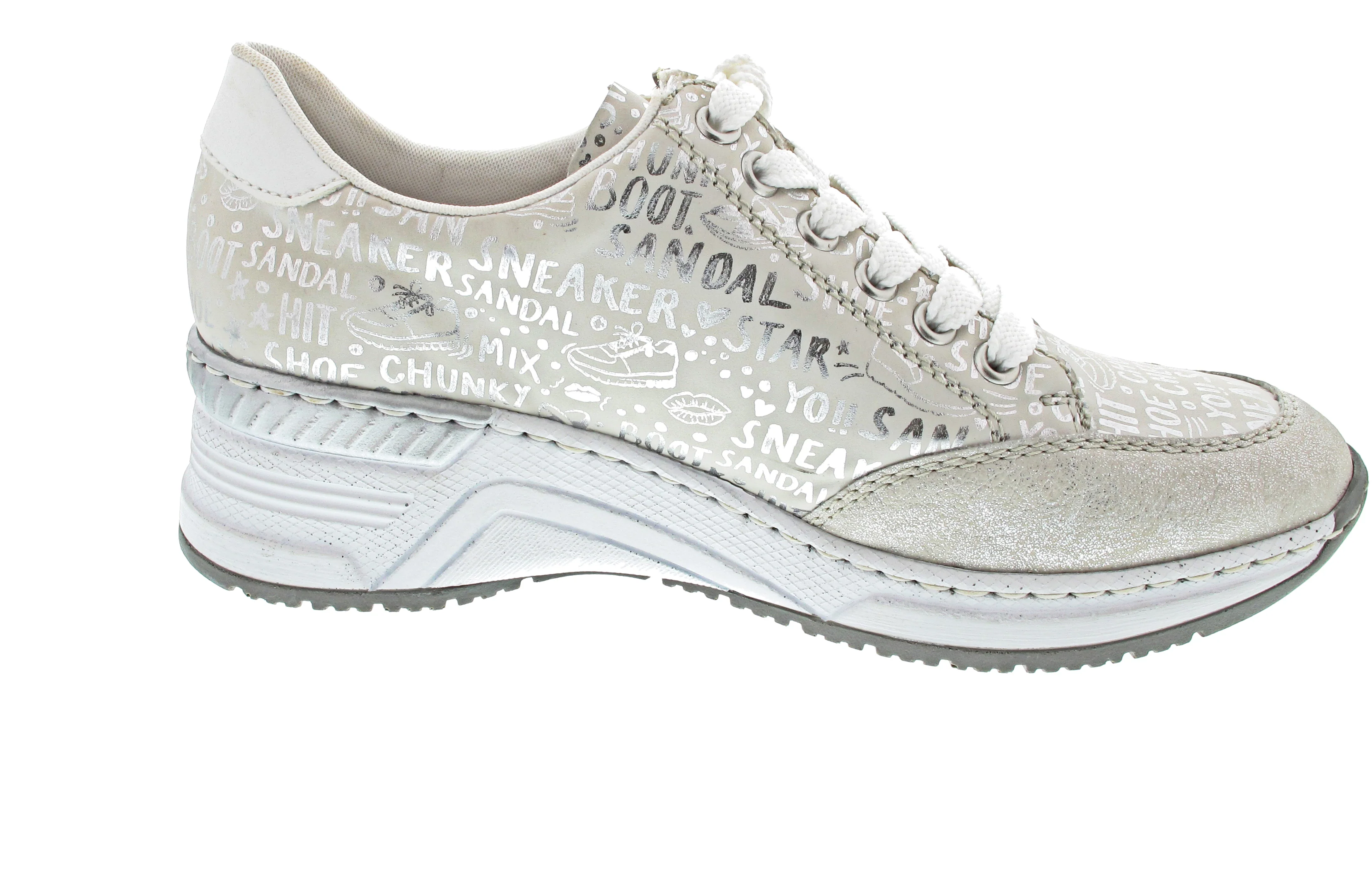 Rieker Sneaker low Silber - Image 15