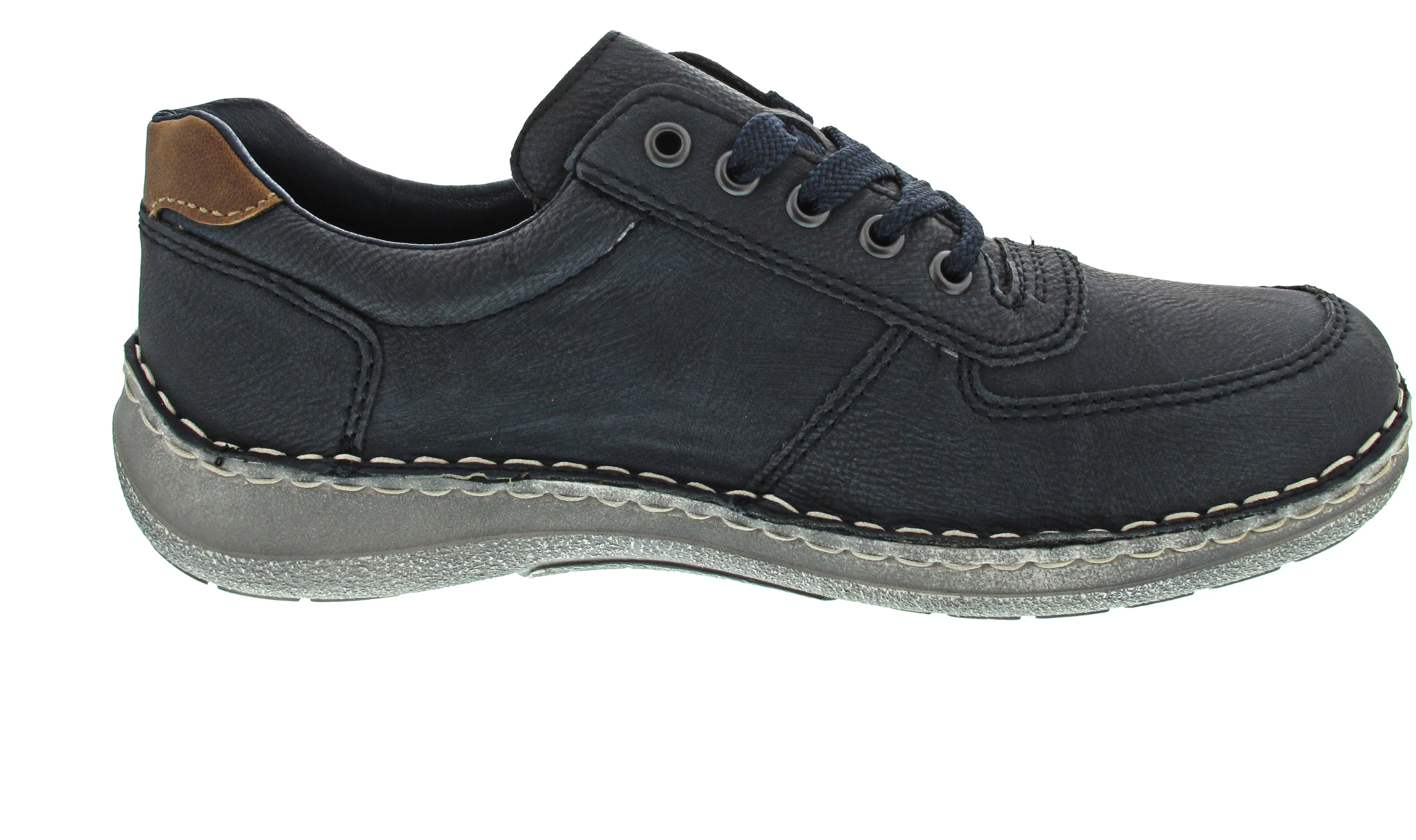 Rieker sportlicher Schnürer Blau - Image 15