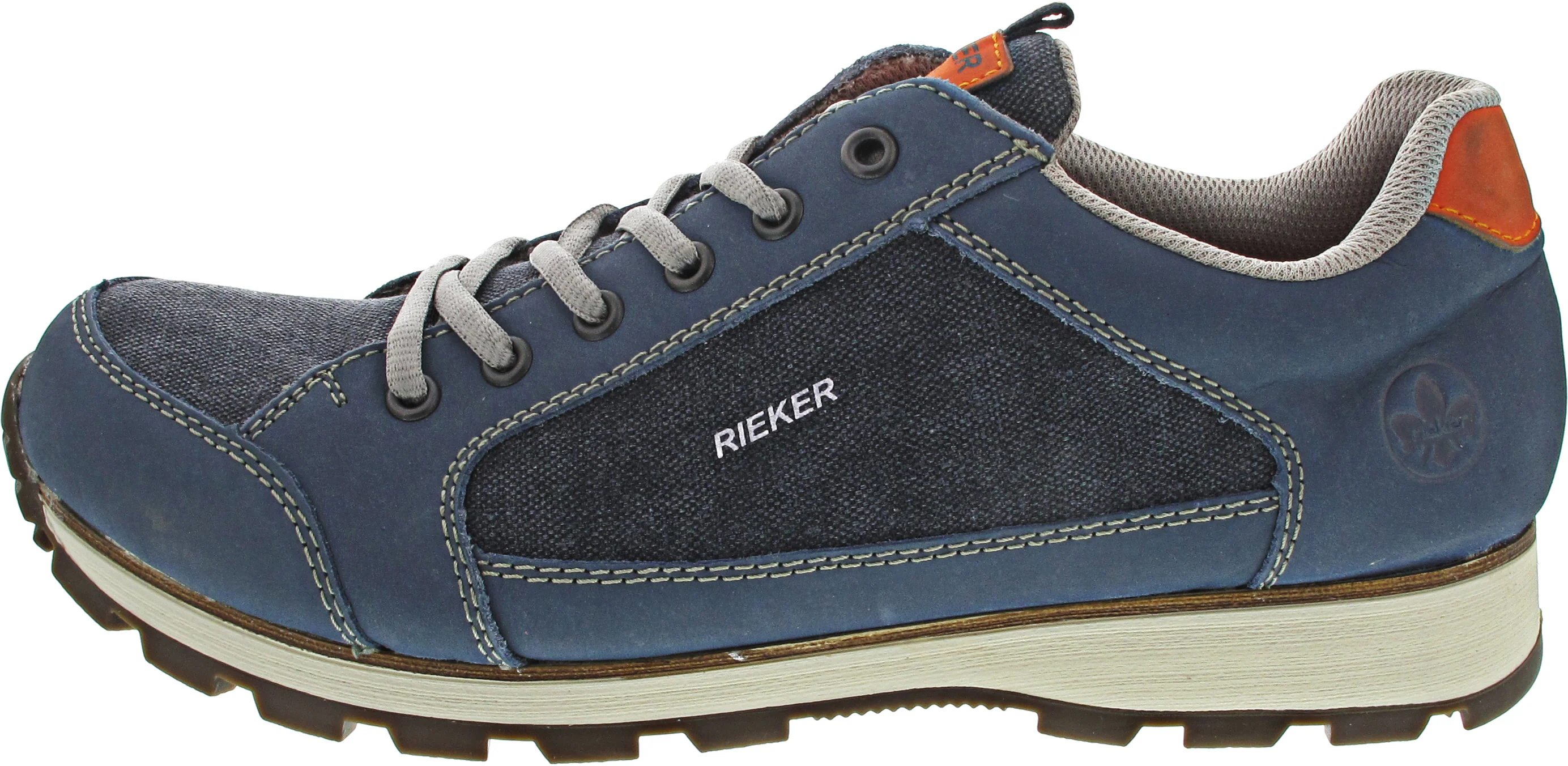 Rieker sportlicher Schnürer Blau - Image 4