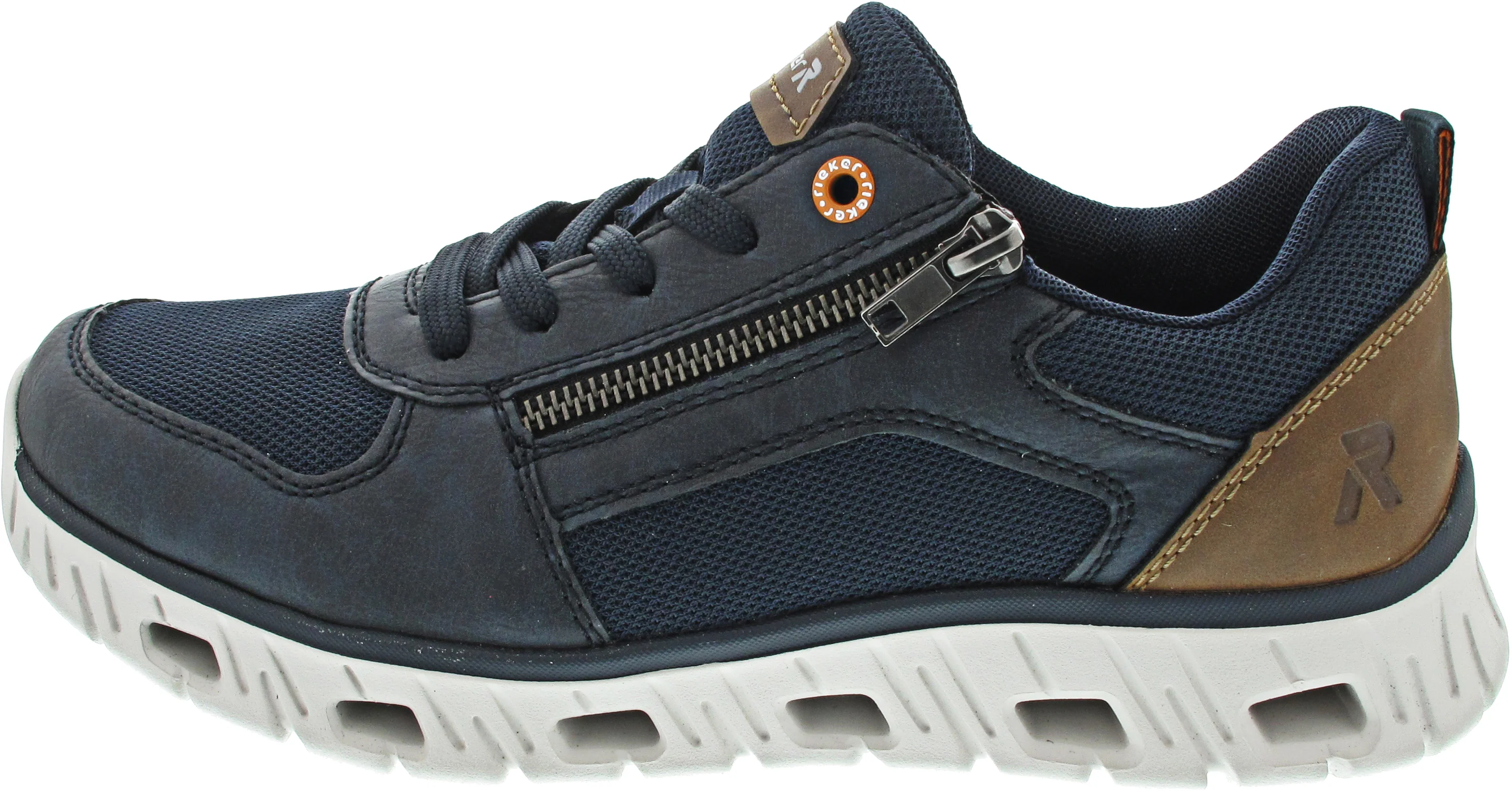 Rieker sportlicher Schnürer Blau - Image 3