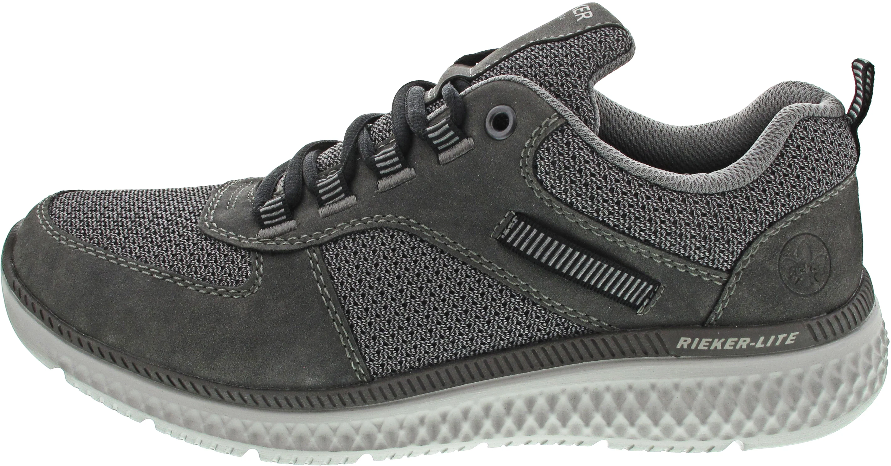 Rieker sportlicher Schnürer Grau - Image 4