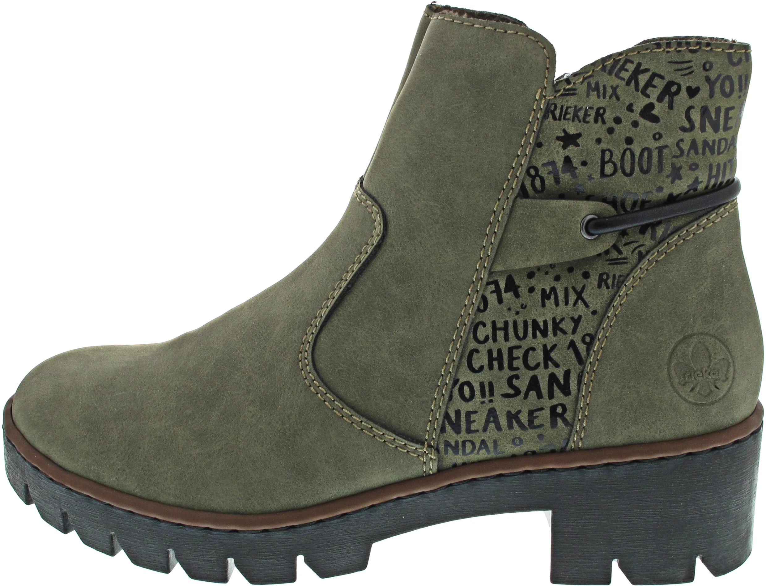Rieker Stiefelette Grün - Image 2