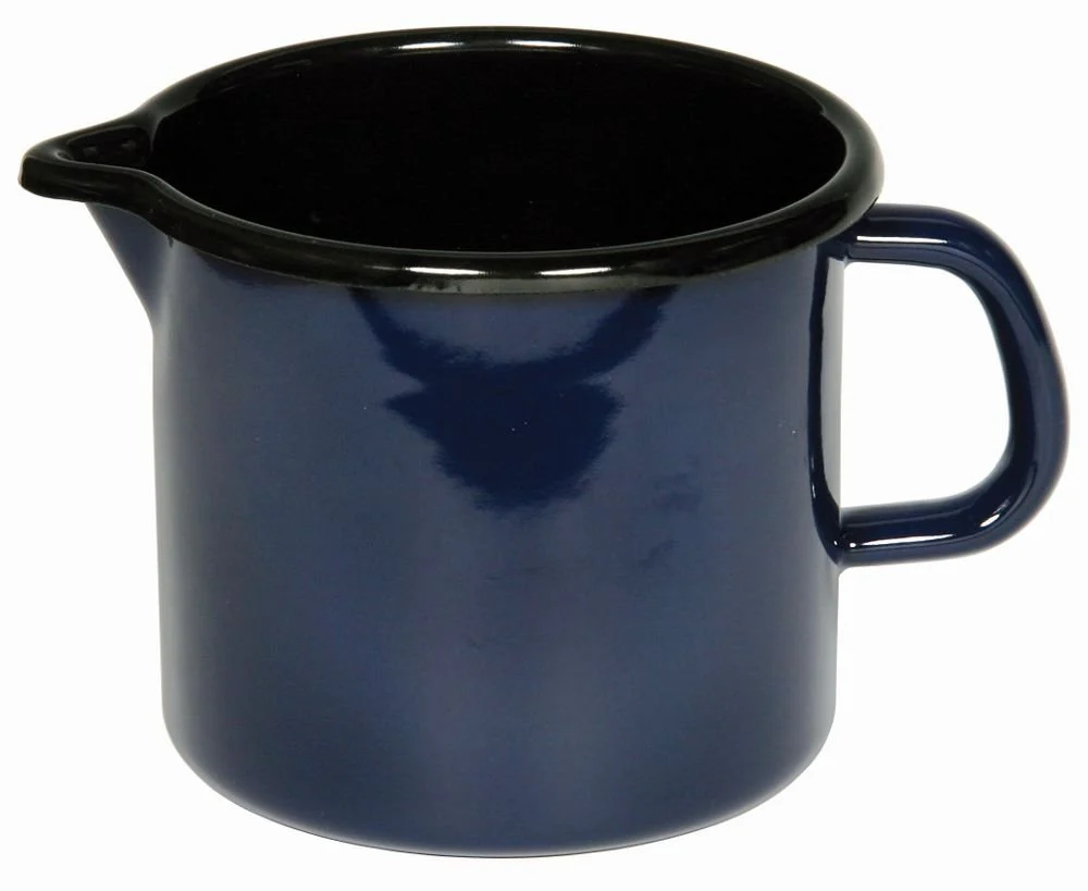 Riess Schnabeltopf 10cm 0,75l schwarz/blau 4542-93