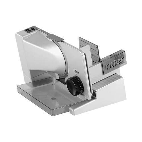 RITTERWERK Allesschneider Metall,130W,23mm,2Messer,silber SERANO 7