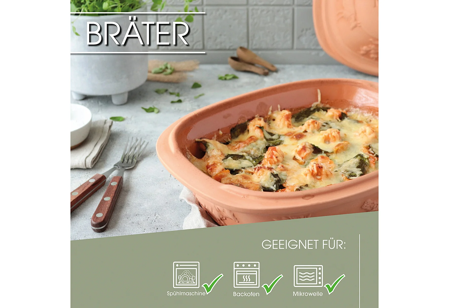 RÖMERTOPF Großer Bräter Rustico bis zu 6 Personen - Image 7