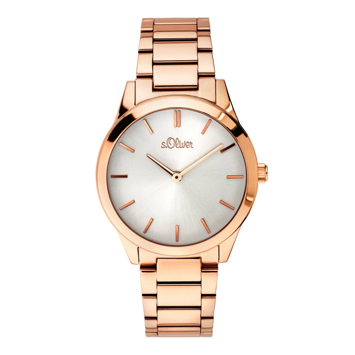 s.Oliver Damen Uhr Armbanduhr Edelstahl SO-3597-MQ