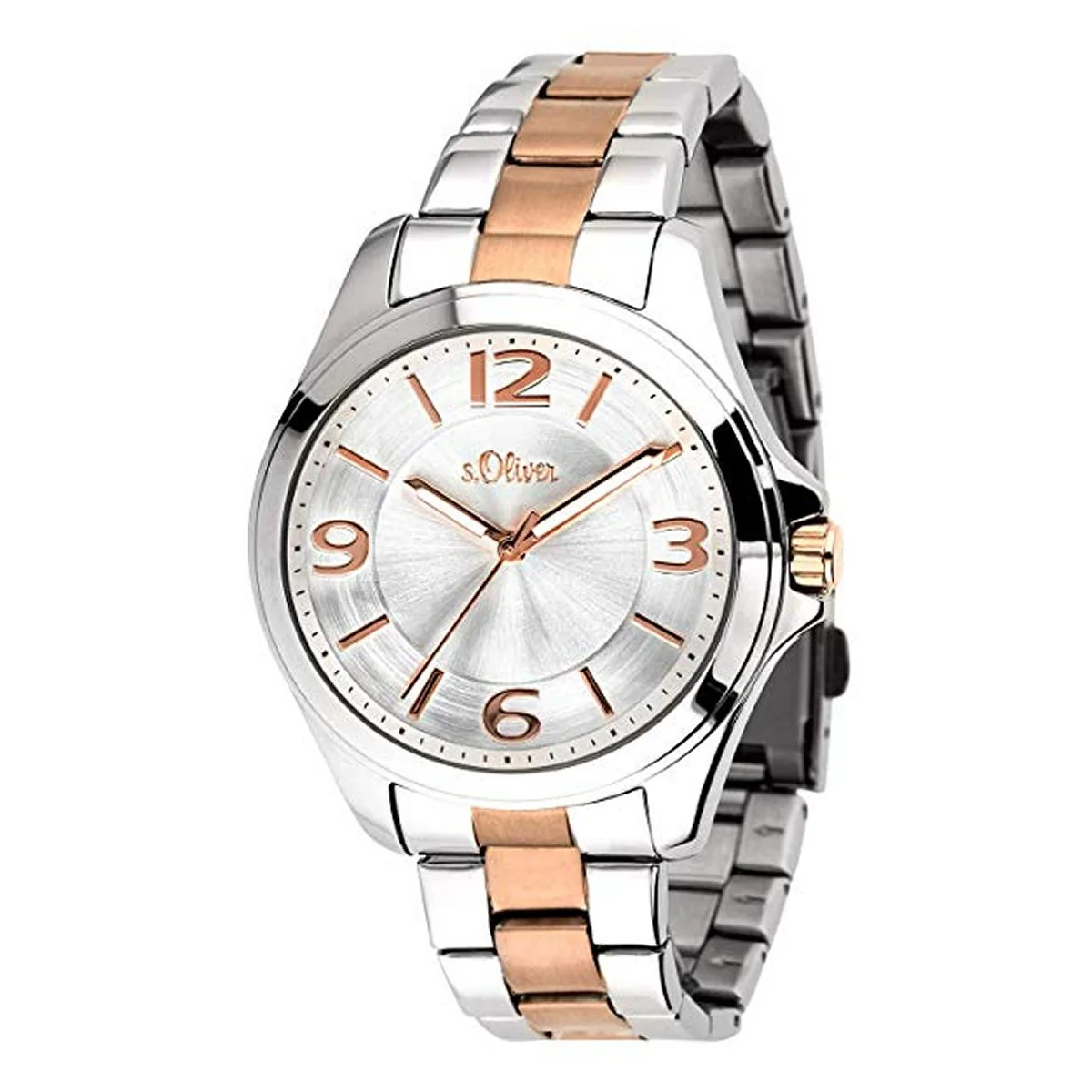 s.Oliver Damen Uhr Armbanduhr Edelstahl SO-3682-MQ - Image 2