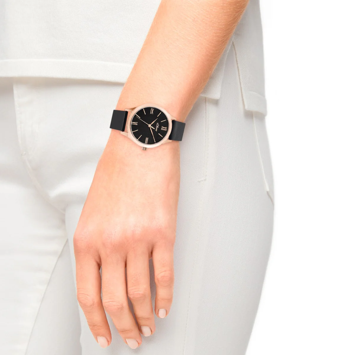 s.Oliver Damen Uhr Armbanduhr Leder 2035441 - Image 4