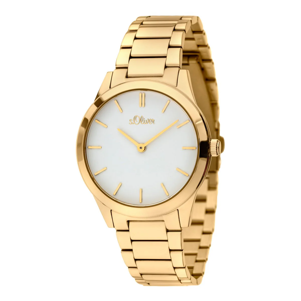 s.Oliver Herren Uhr Armbanduhr Edelstahl SO-3625-MQ - Image 3