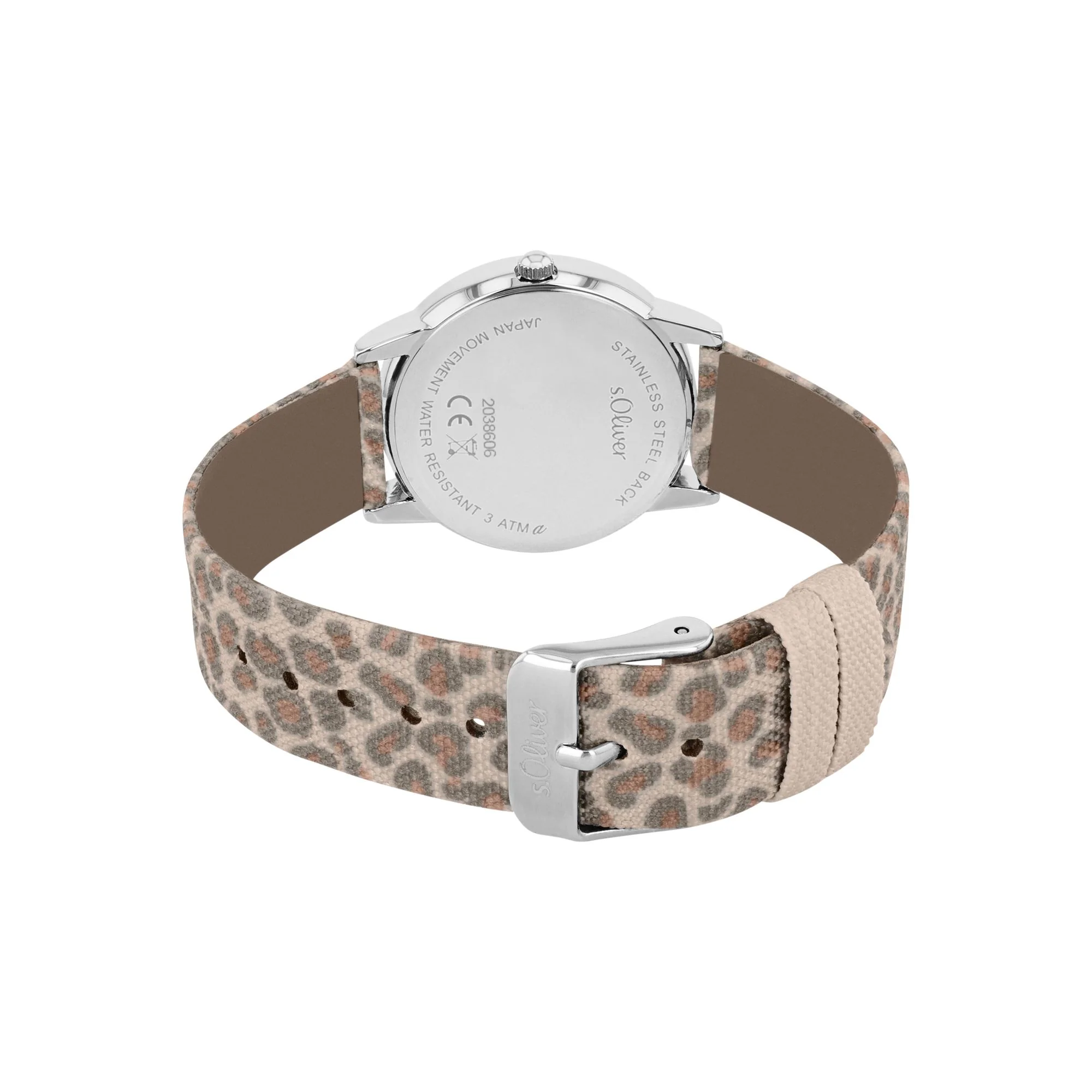 s.Oliver Kids - Girls Quarzuhr Uhr Textil 2038606 - Image 2