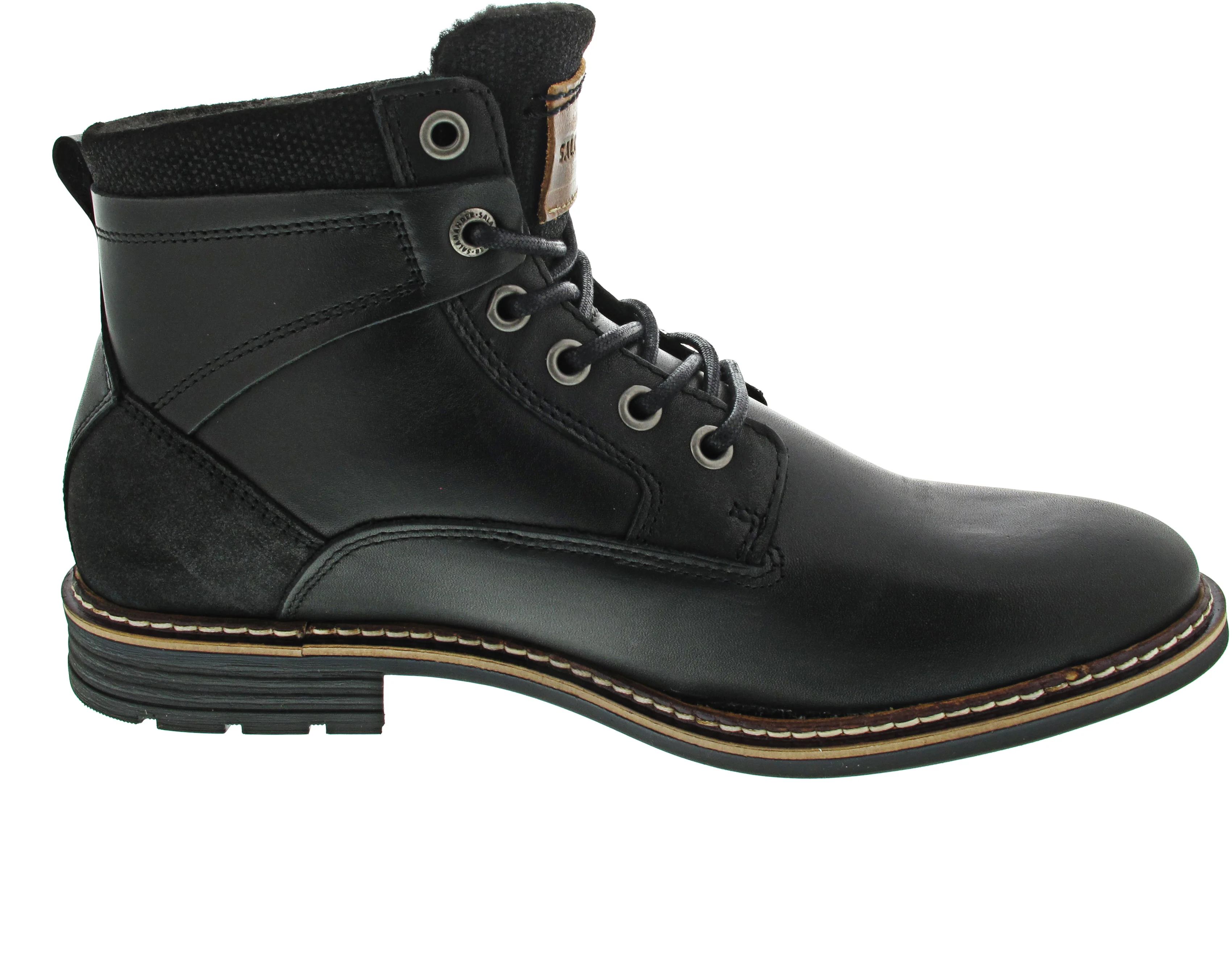 Salamander Bairo Schnürstiefel Schwarz - Image 19