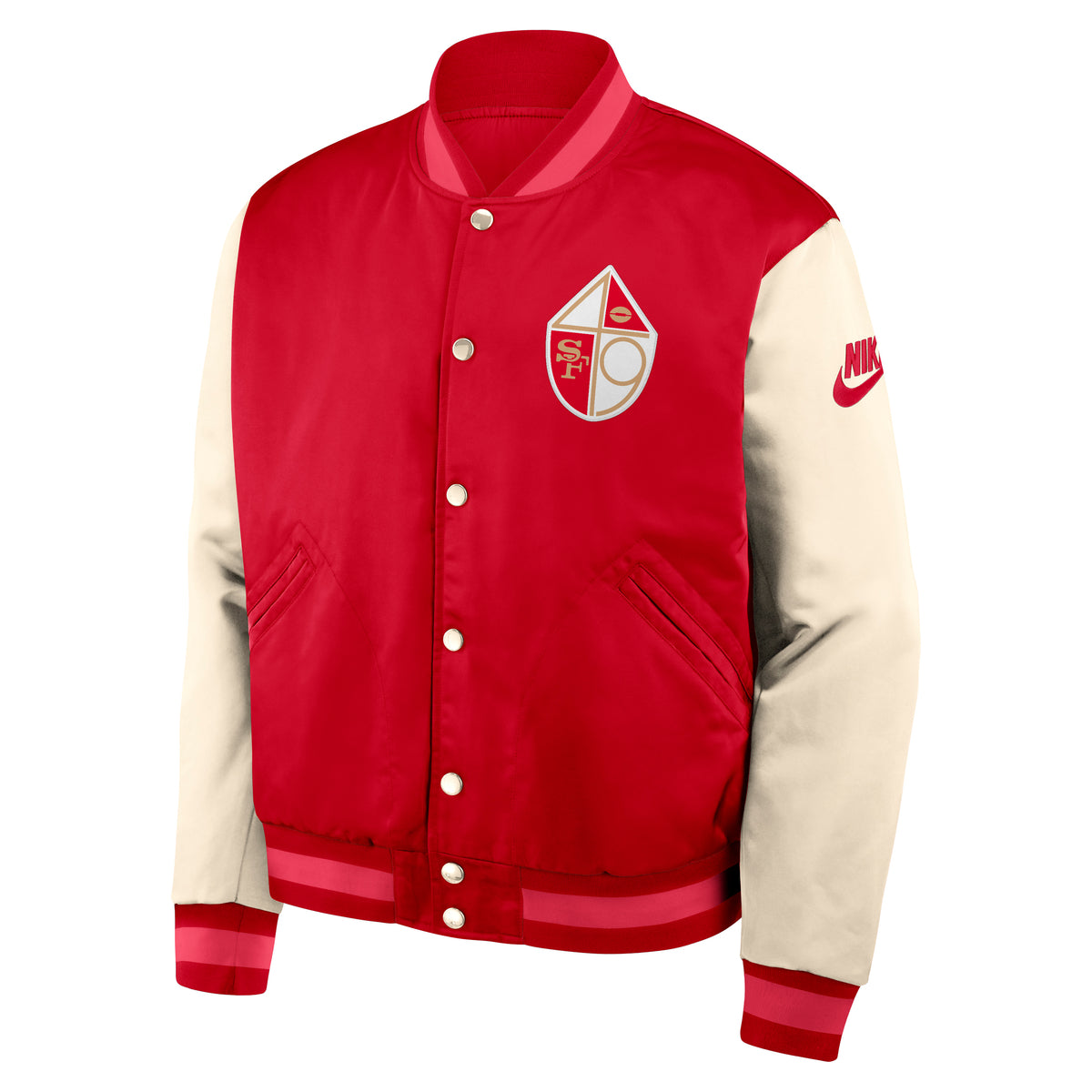 San Francisco 49ers Nike Legacy Bomber Jacket NFL - Image 14