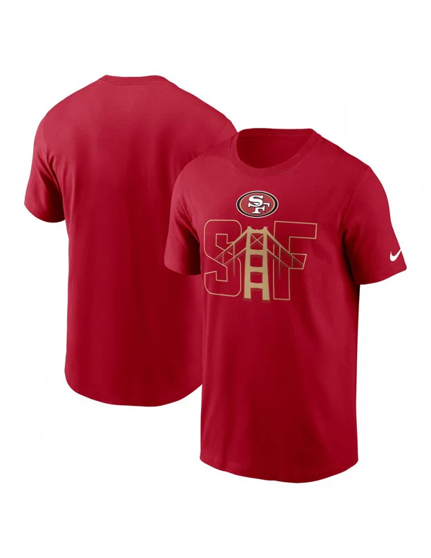 San Francisco 49ers Nike Local Essential T-Shirt - Image 4