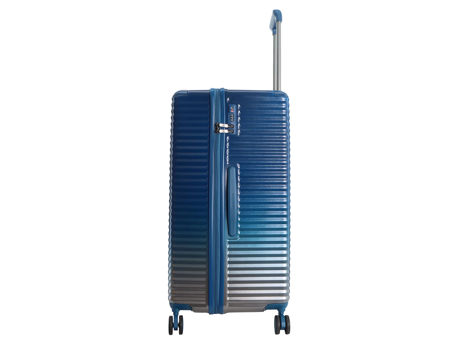Saxoline SX Blue Elite L Trunk Trolley TSA Zahlenschloss Spinner 76 cm blue gradient - Image 6