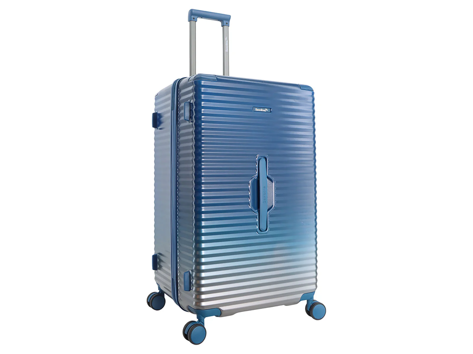 Saxoline SX Blue Elite Spinner Koffer Set Gr. M/L mit TSA-Zahlenschloss blue gradient - Image 8