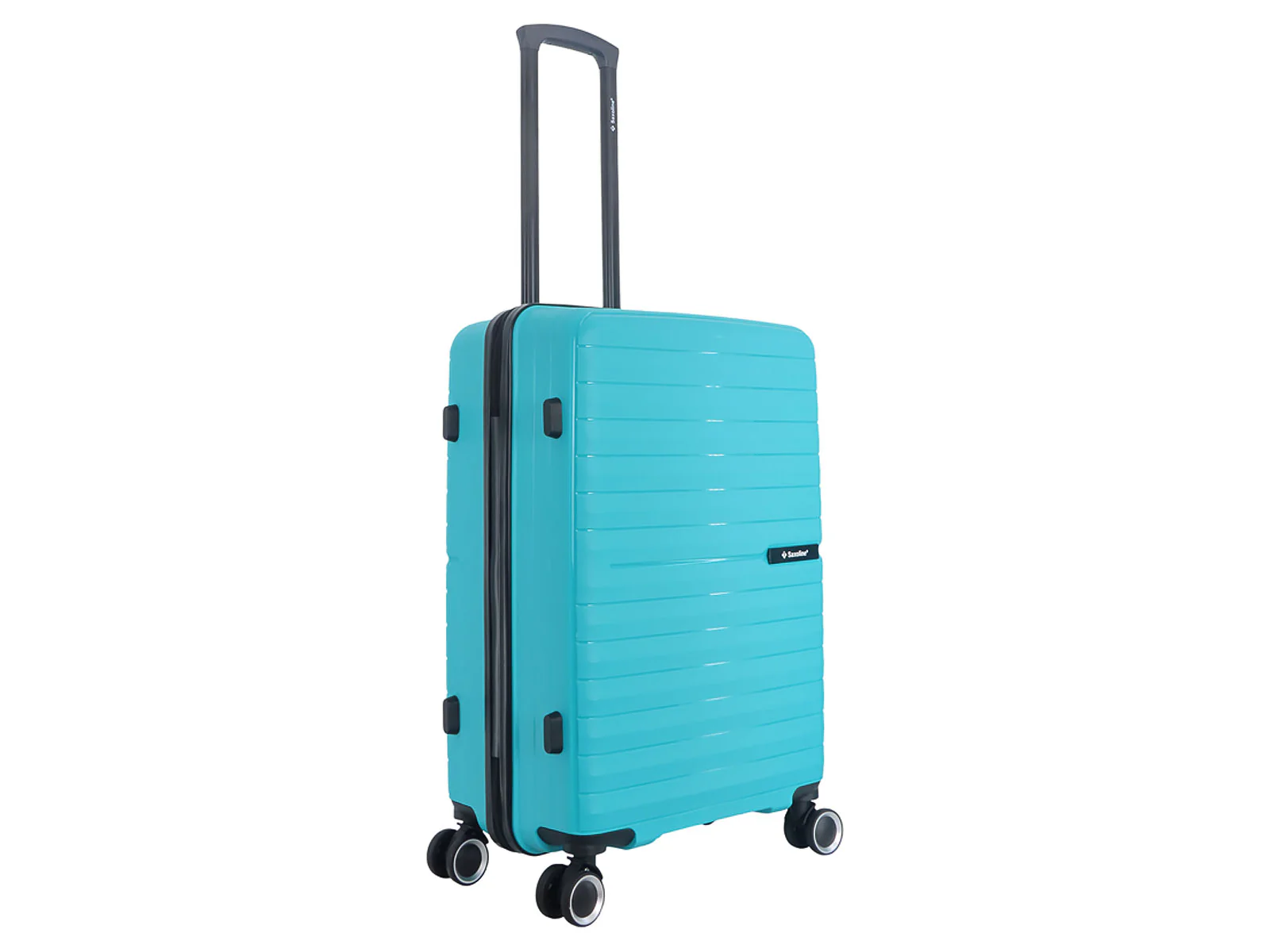 Saxoline SX Fiesta Trolley TSA Zahlenschloss Spinner 65 cm grey - Image 19
