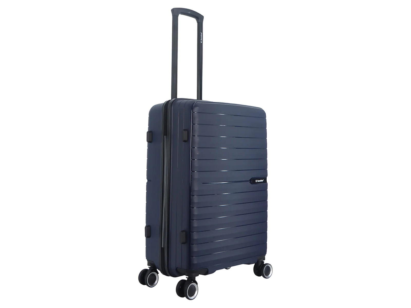 Saxoline SX Fiesta Trolley TSA Zahlenschloss Spinner 65 cm grey - Image 28