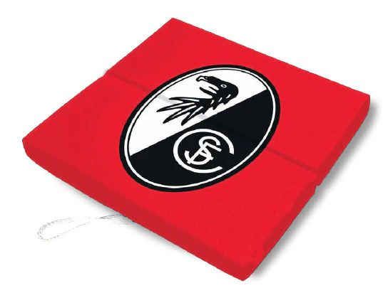 SC Freiburg Klappkissen "Wappen" 33x33cm