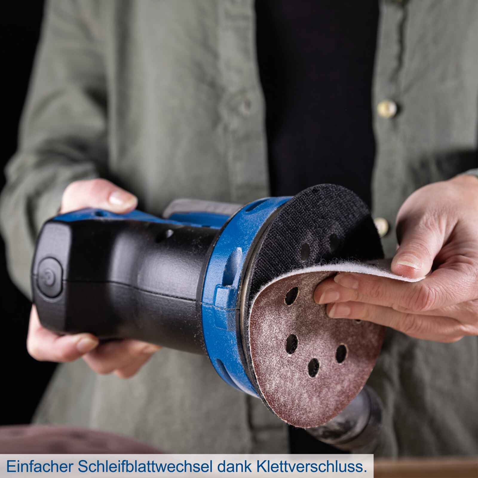 Scheppach Akku-Exzenterschleifer C-OBS125-X | Ø 125 mm | 6000 – 24.000 min-1 | 20V IXES - Image 10