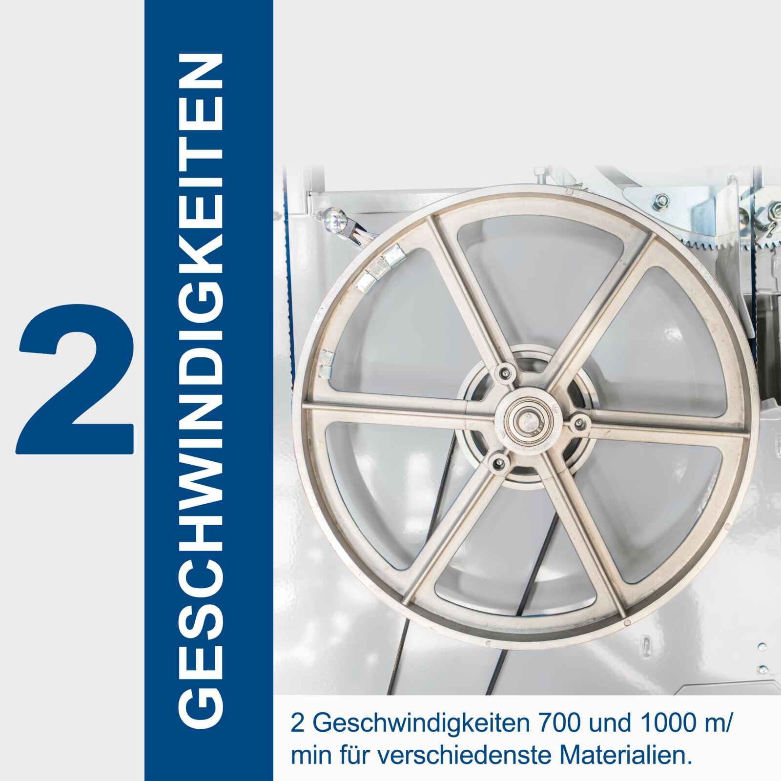 Scheppach Bandsäge BASA 4 - 230-240V 50Hz 1500W | 250mm | inkl. Querschneidlehre - Image 6