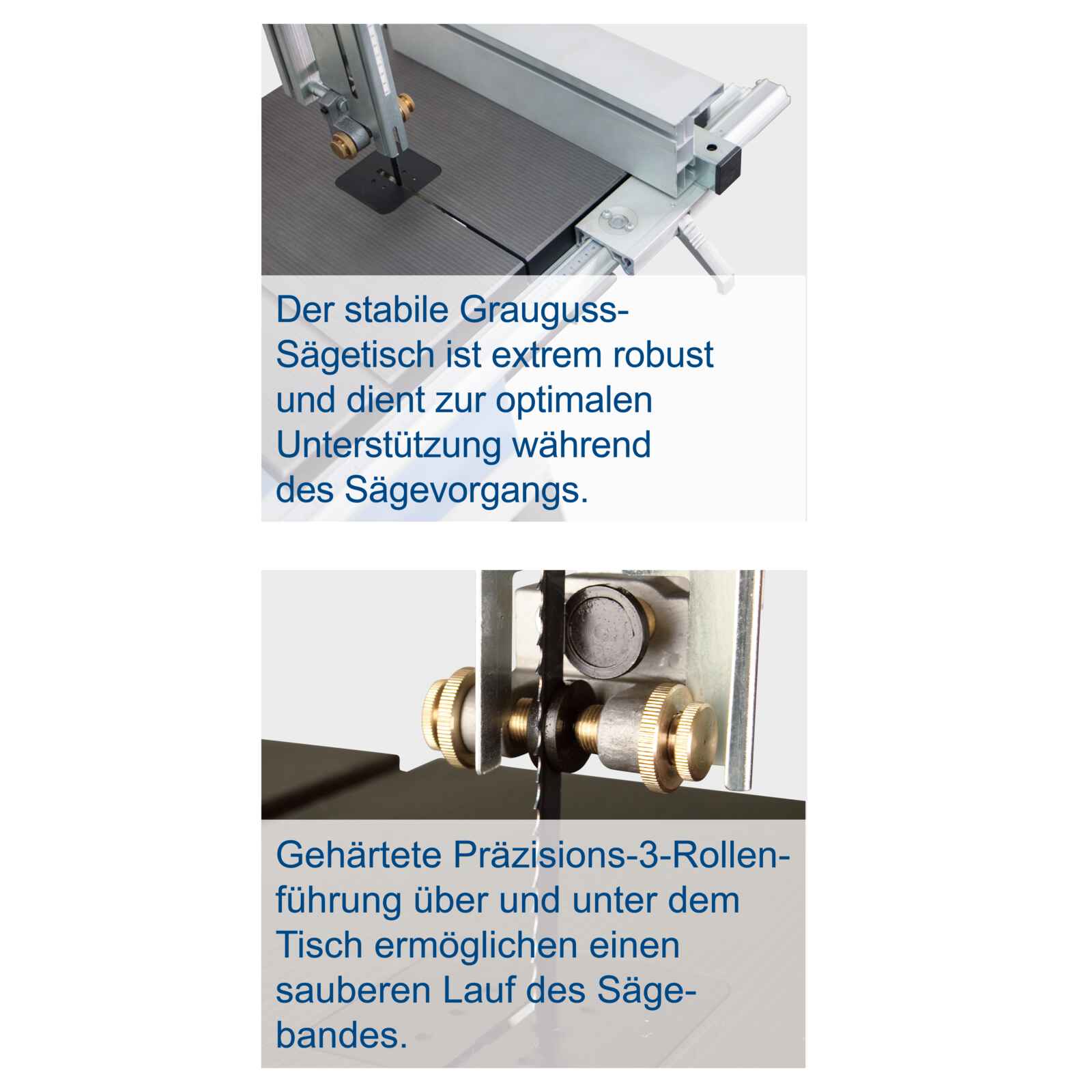 Scheppach Bandsäge BASA 4 - 230-240V 50Hz 1500W | 250mm | inkl. Querschneidlehre - Image 9