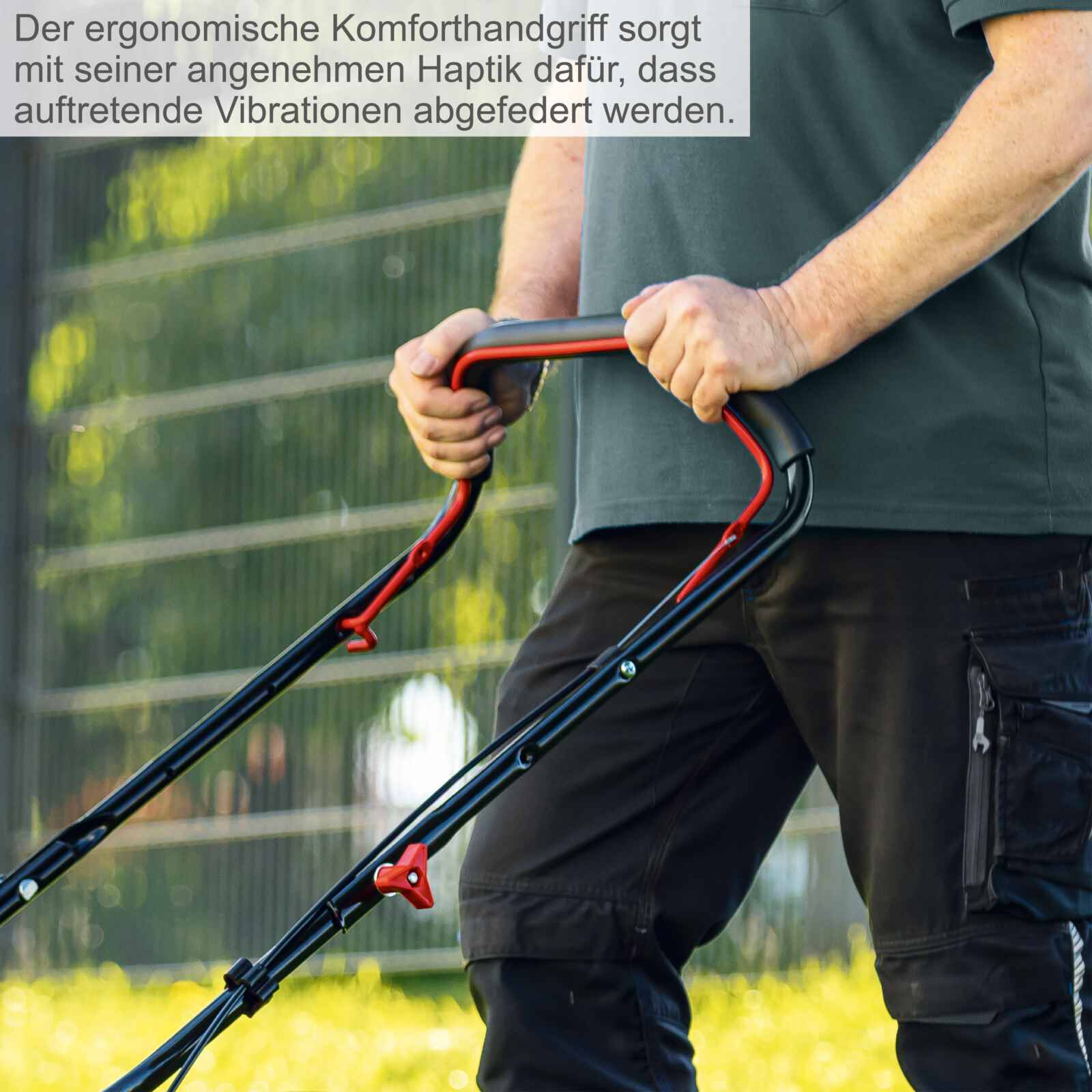 [B-WARE] Scheppach MP132-40 Benzin-Rasenmäher - 3,3 PS | 40cm Schnittbreite | verstellbar | 35L Korb - Image 5