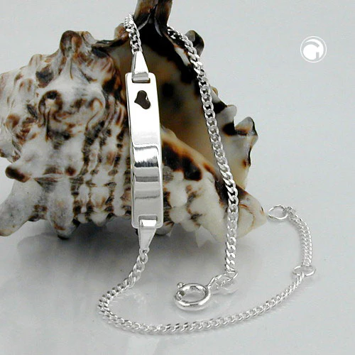 Schildband für Kinder, Silber 925 - Image 2