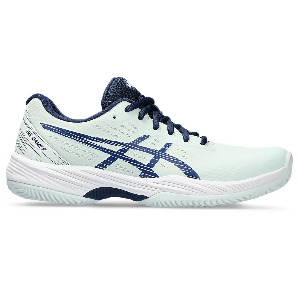 Schuhe für Tennis Frau Asics Gel Game 9 Grün - Image 18
