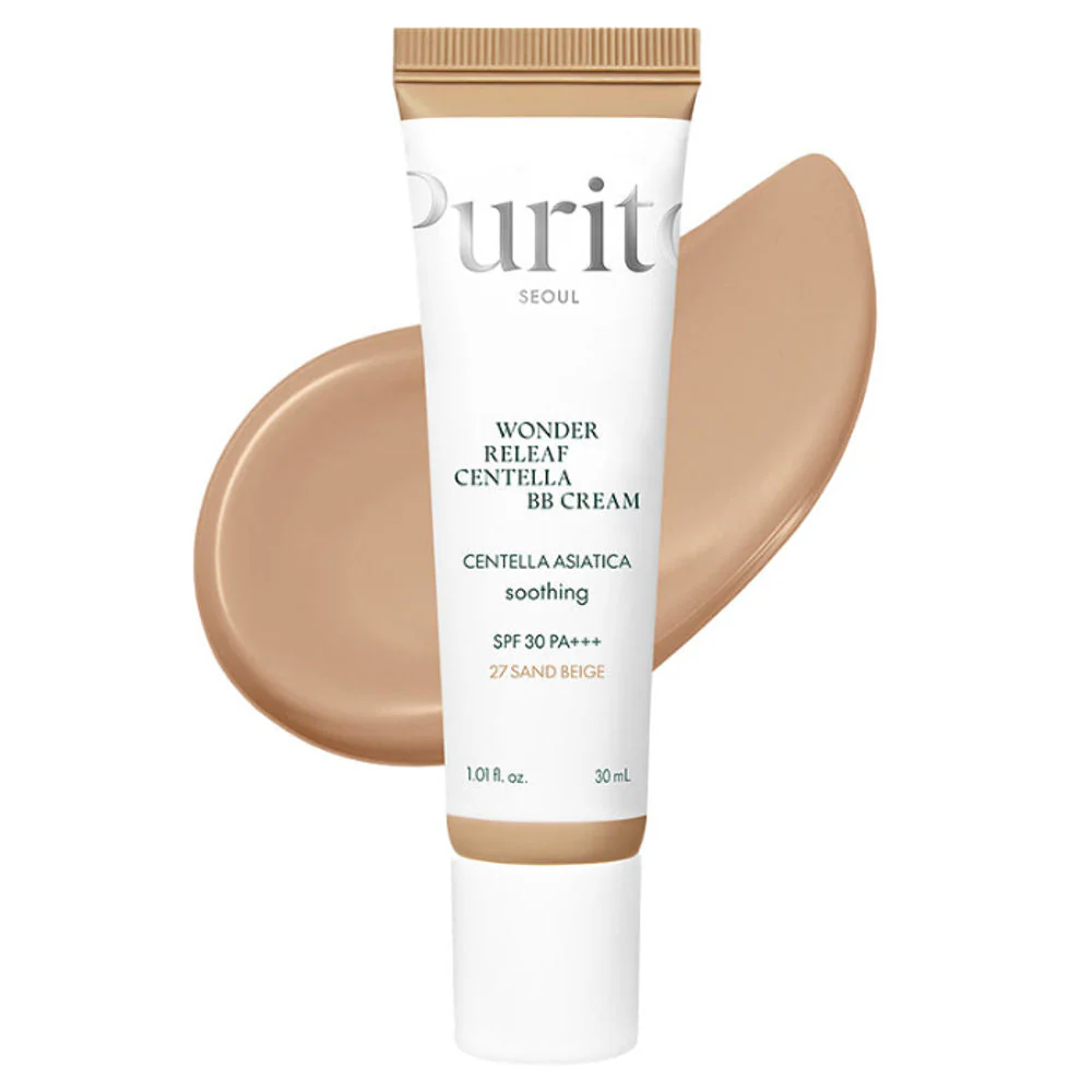 SEOUL - Wonder Releaf Centella BB Cream SPF 30 PA+++ #27 (Sand Beige) - 30 ml - Image 2