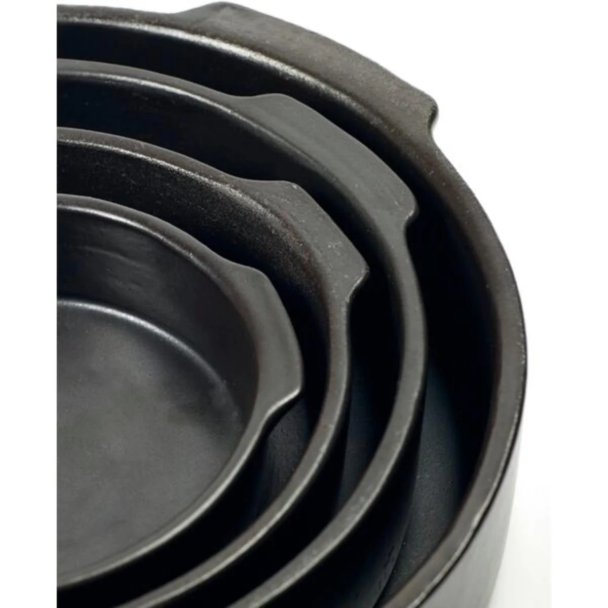 SERAX Ofenschale rund XL Pure Black, Inhalt: 3,3 Liter, Höhe: 70 mm, ø: 310 mm - Image 4