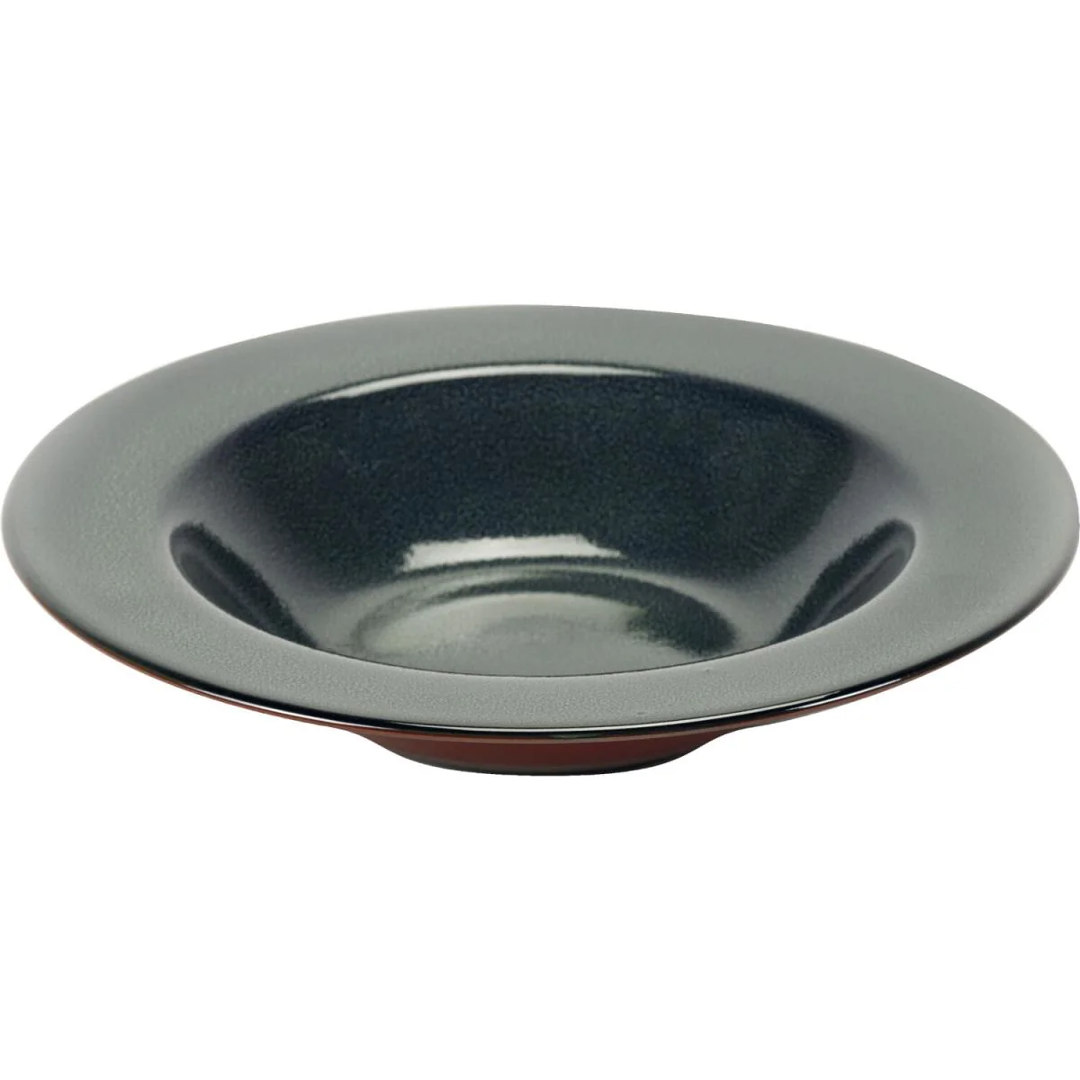 SERAX Teller L rund Dark Blue / Rust, ø: 273 mm