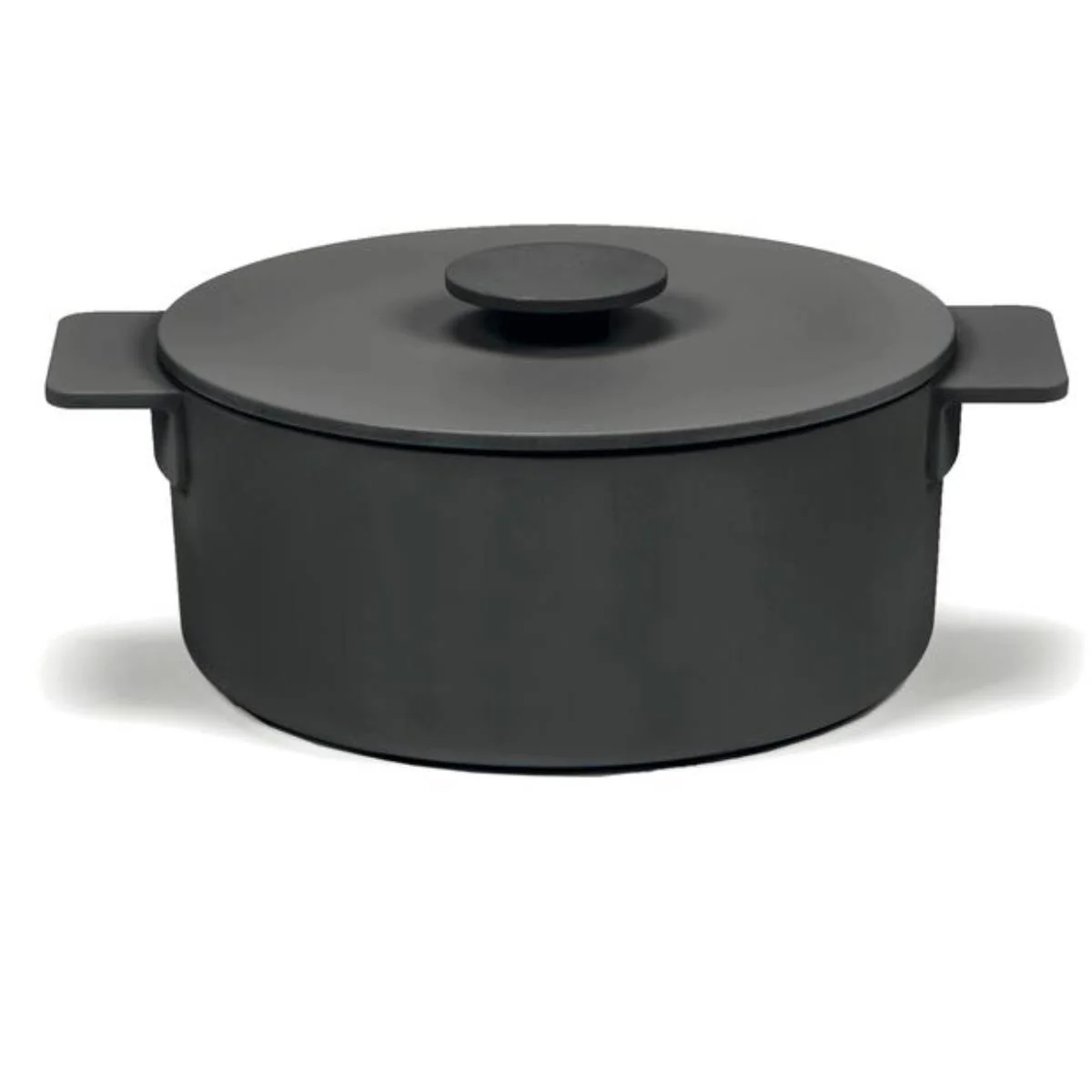 SERAX Topf M Surface Black, Inhalt: 3 Liter, Länge: 290 mm, Breite: 230 mm