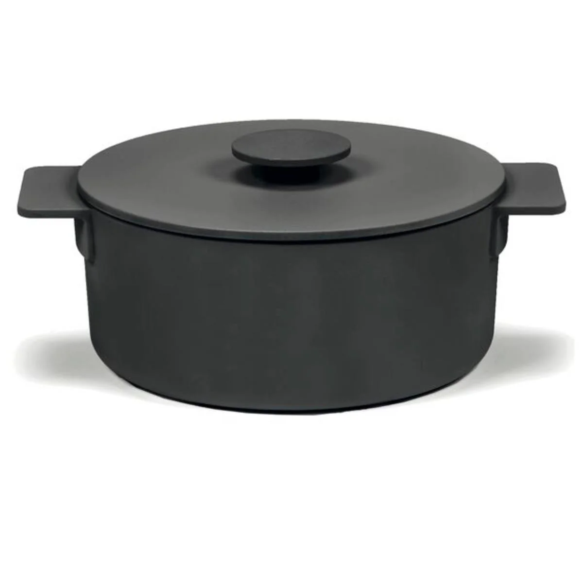 SERAX Topf S Surface Black, Inhalt: 2 Liter, Länge: 260 mm, Breite: 200 mm