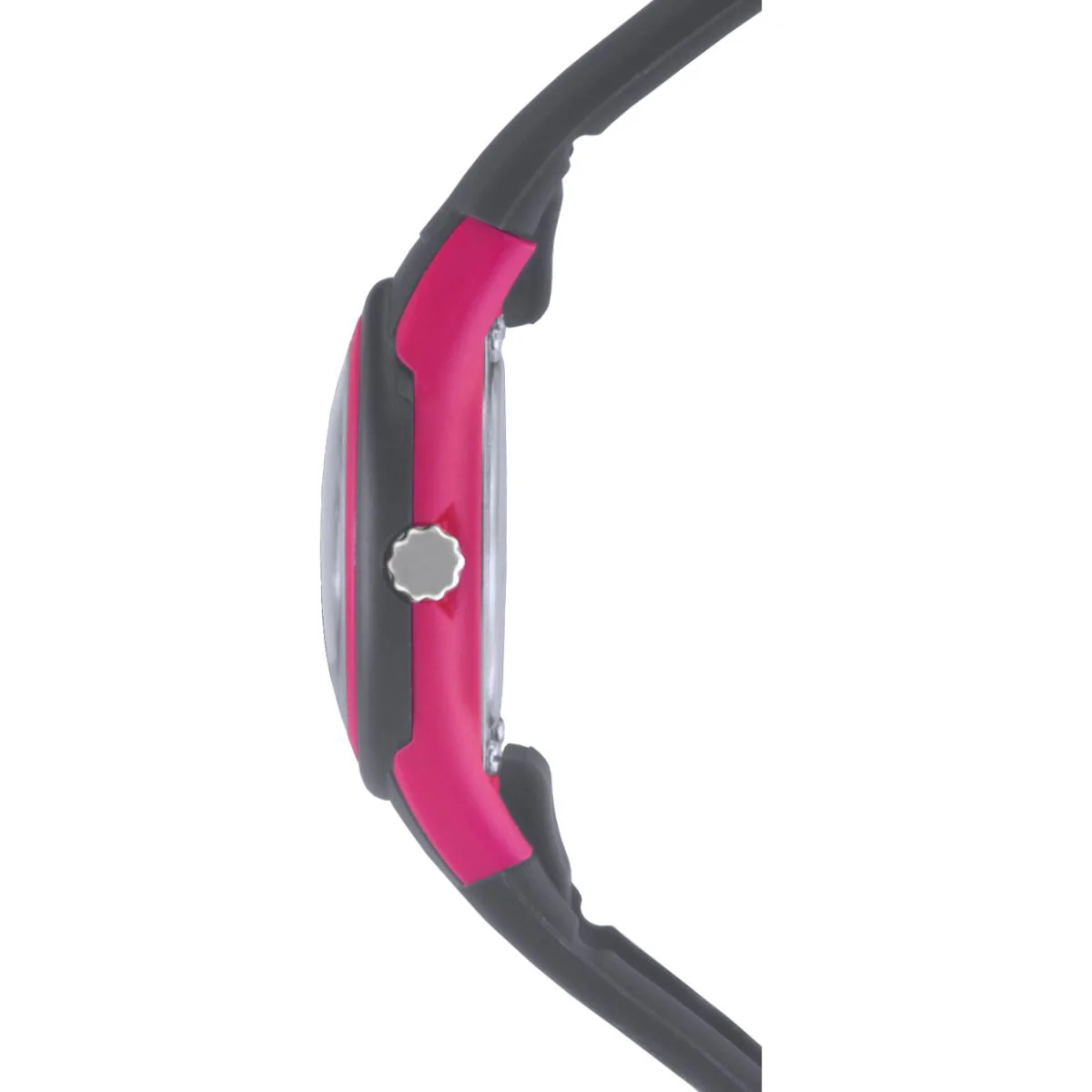 SINAR Jugenduhr Kinder Armbanduhr Analog Quarz Silikonband XB-47-8 grau pink - Image 3