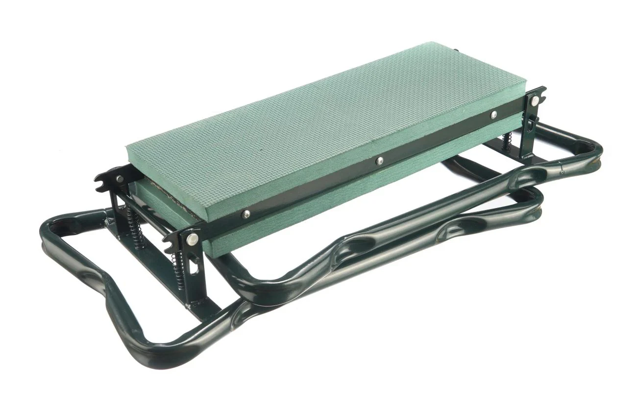Sitz- und Kniebank 2in1 XXL klappbar, bis 150 kg, inkl. Werkzeugtasche - Image 7