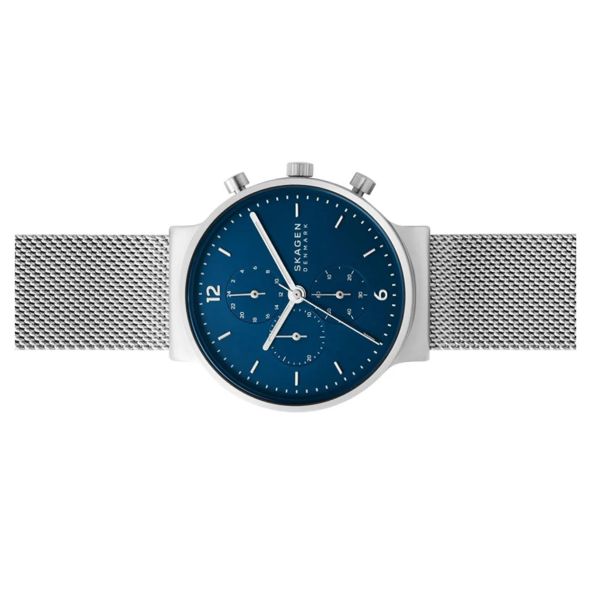 Skagen Herren Uhr Armbanduhr Chronograph Ancher Edelstahl SKW6764 - Image 2
