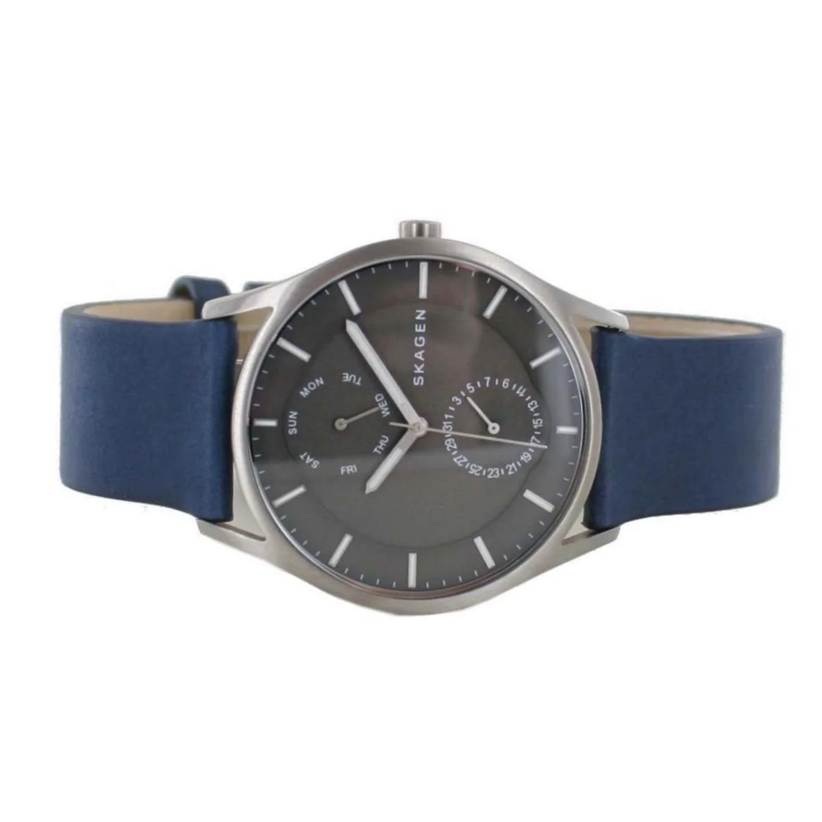 Skagen Herren Uhr Armbanduhr Holst Titan Leder SKW6448 - Image 2