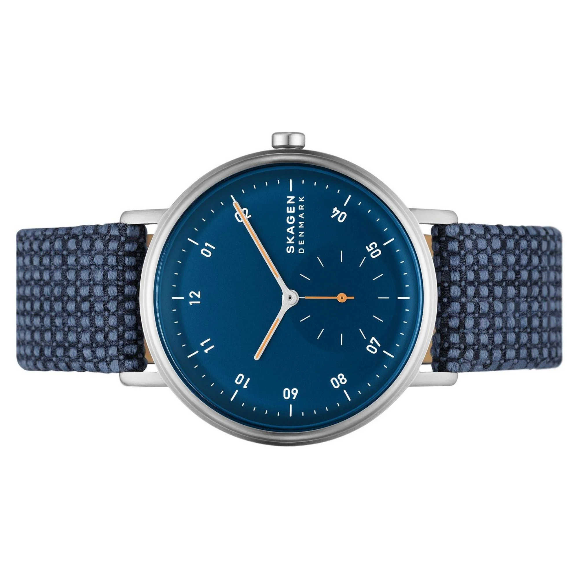 Skagen Herren Uhr Armbanduhr Kuppel Edelstahl Textil SKW6894 - Image 2