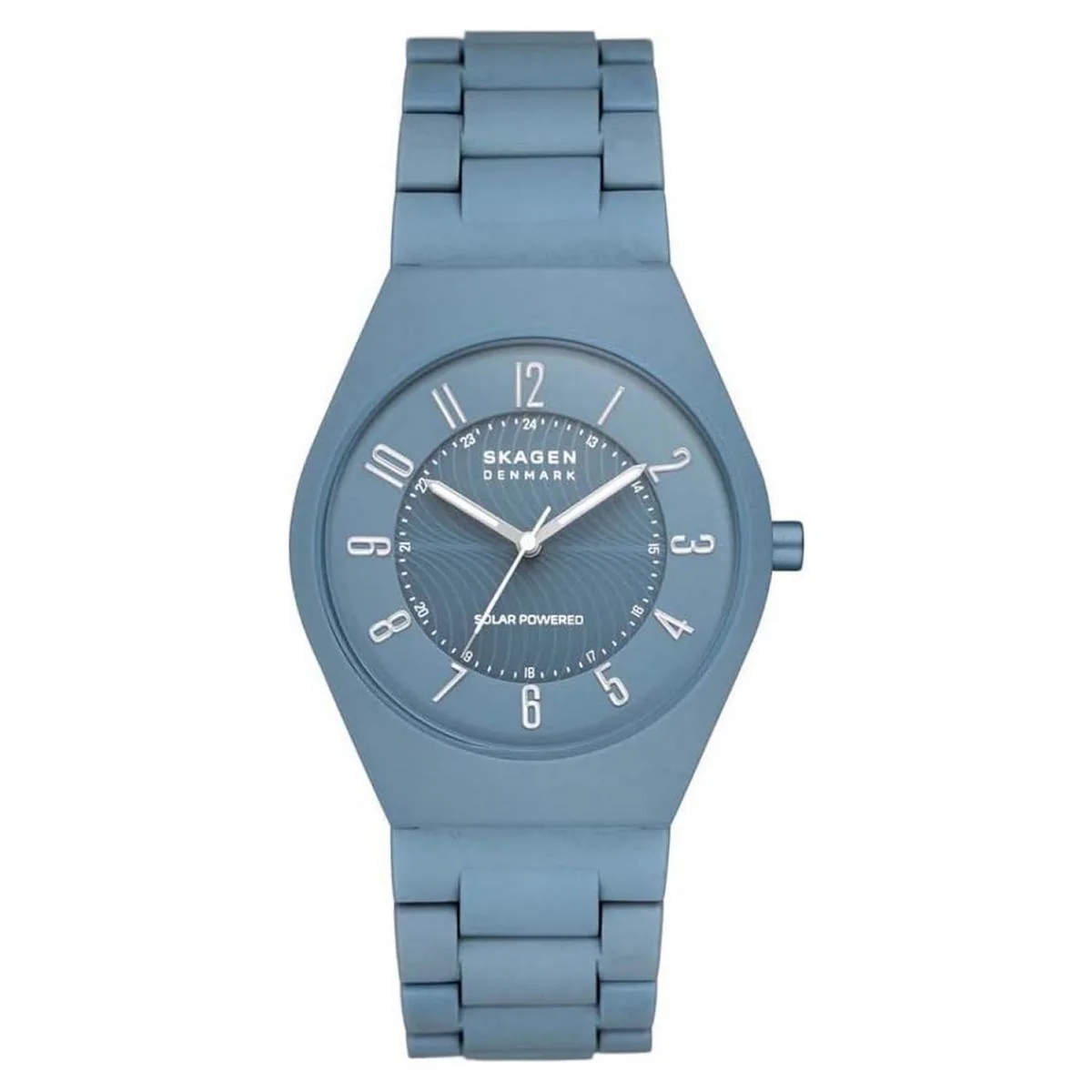 Skagen Herren Uhr Armbanduhr Solar Grenen Kunststoff SKW6812