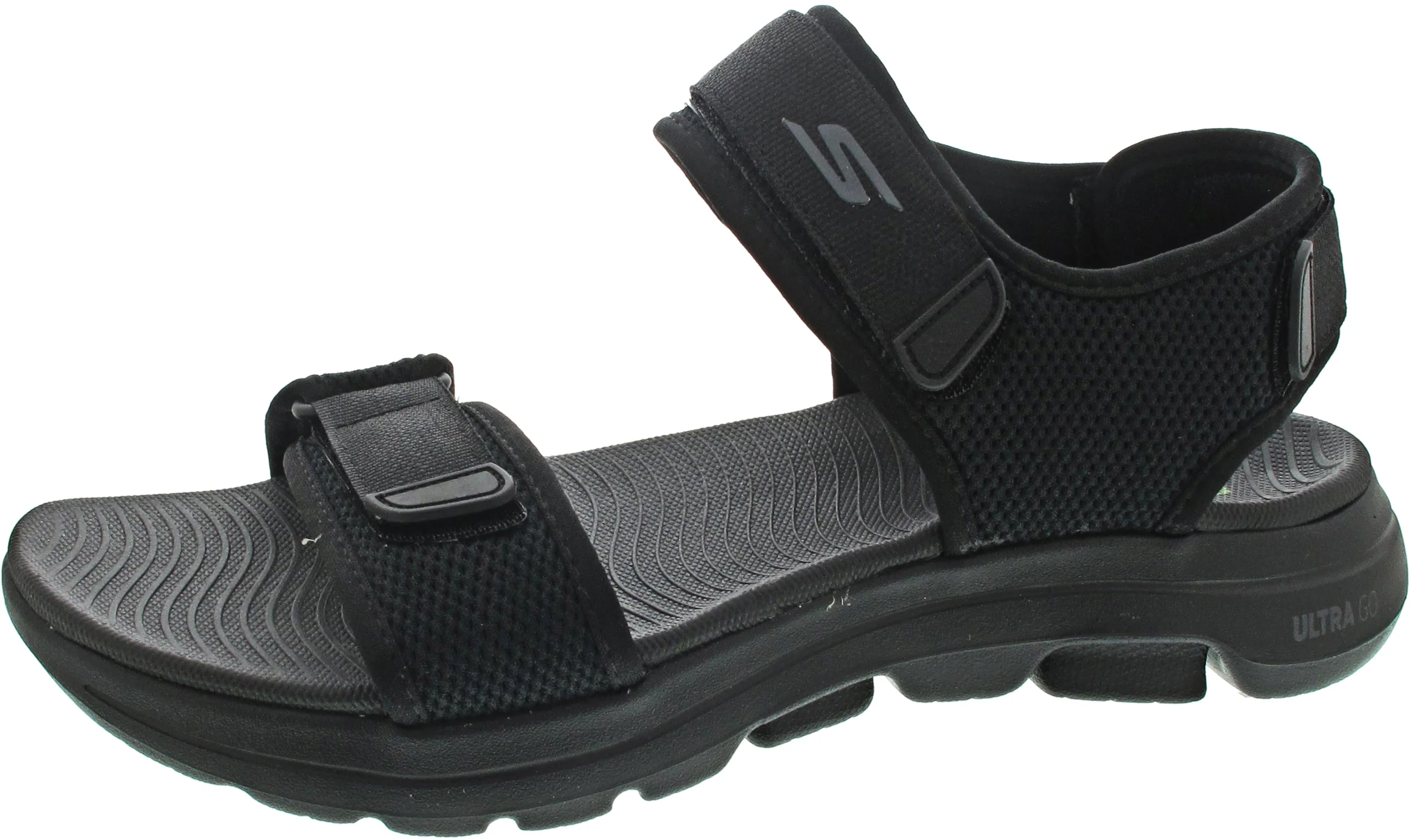 Skechers Go Walk 5 Sandale Schwarz - Image 3