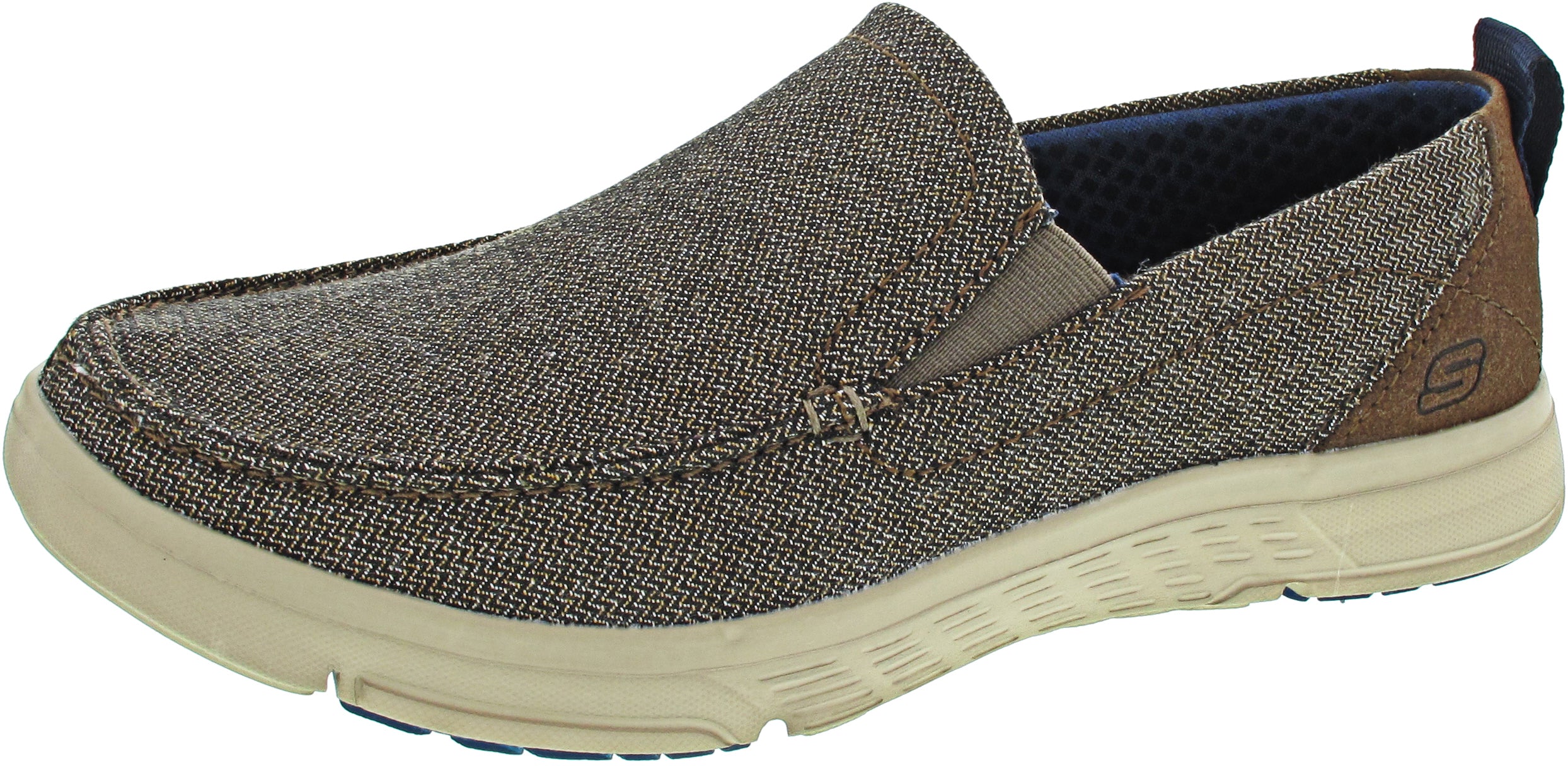 Skechers Moogen Orado Herren Slipper braun - Image 7