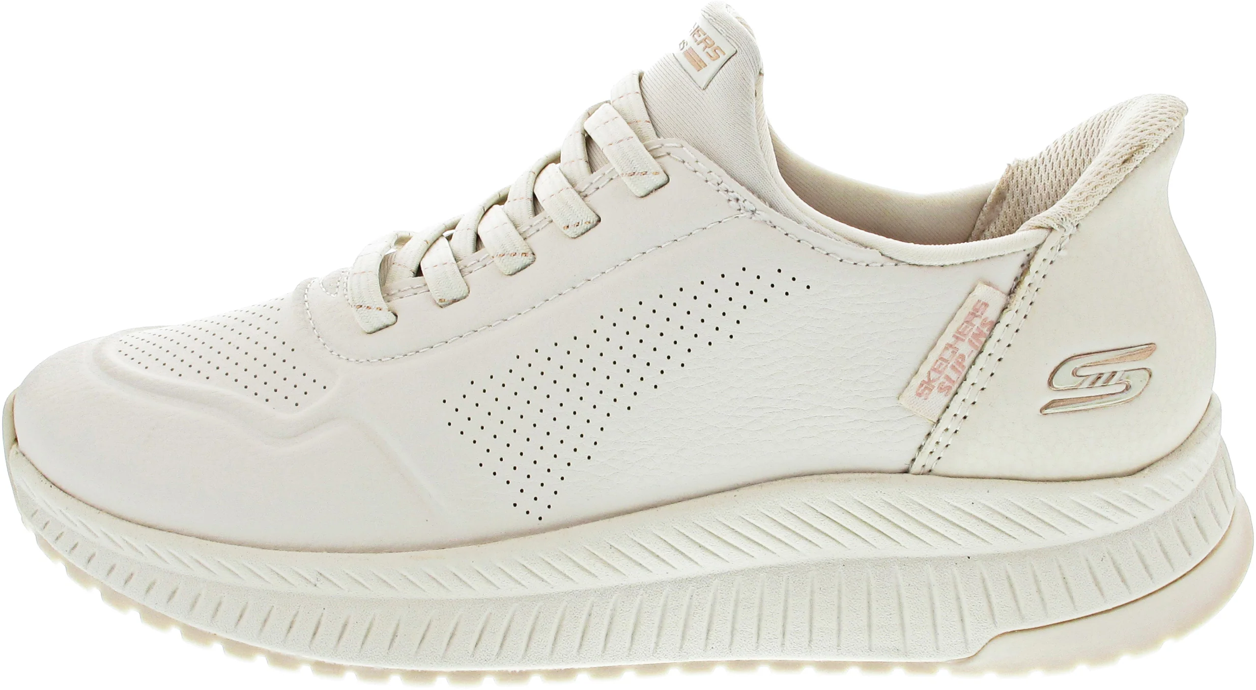 Skechers Slip-Ins:Bobs Squad 4-Key Slipper Beige - Image 3