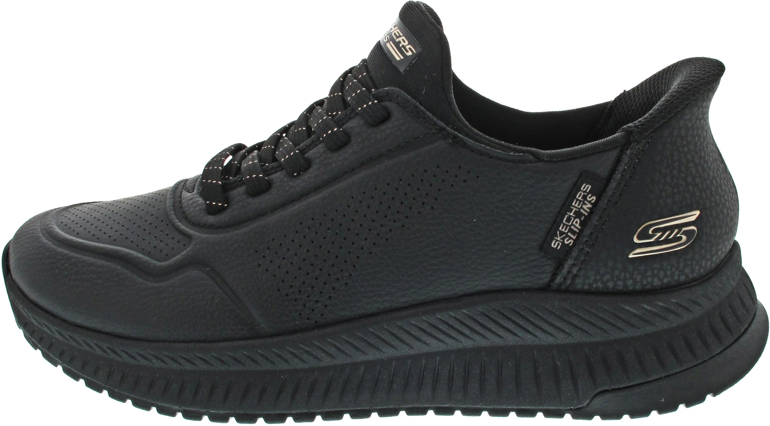 Skechers Slip-Ins:Bobs Squad 4-Key Slipper Schwarz - Image 5